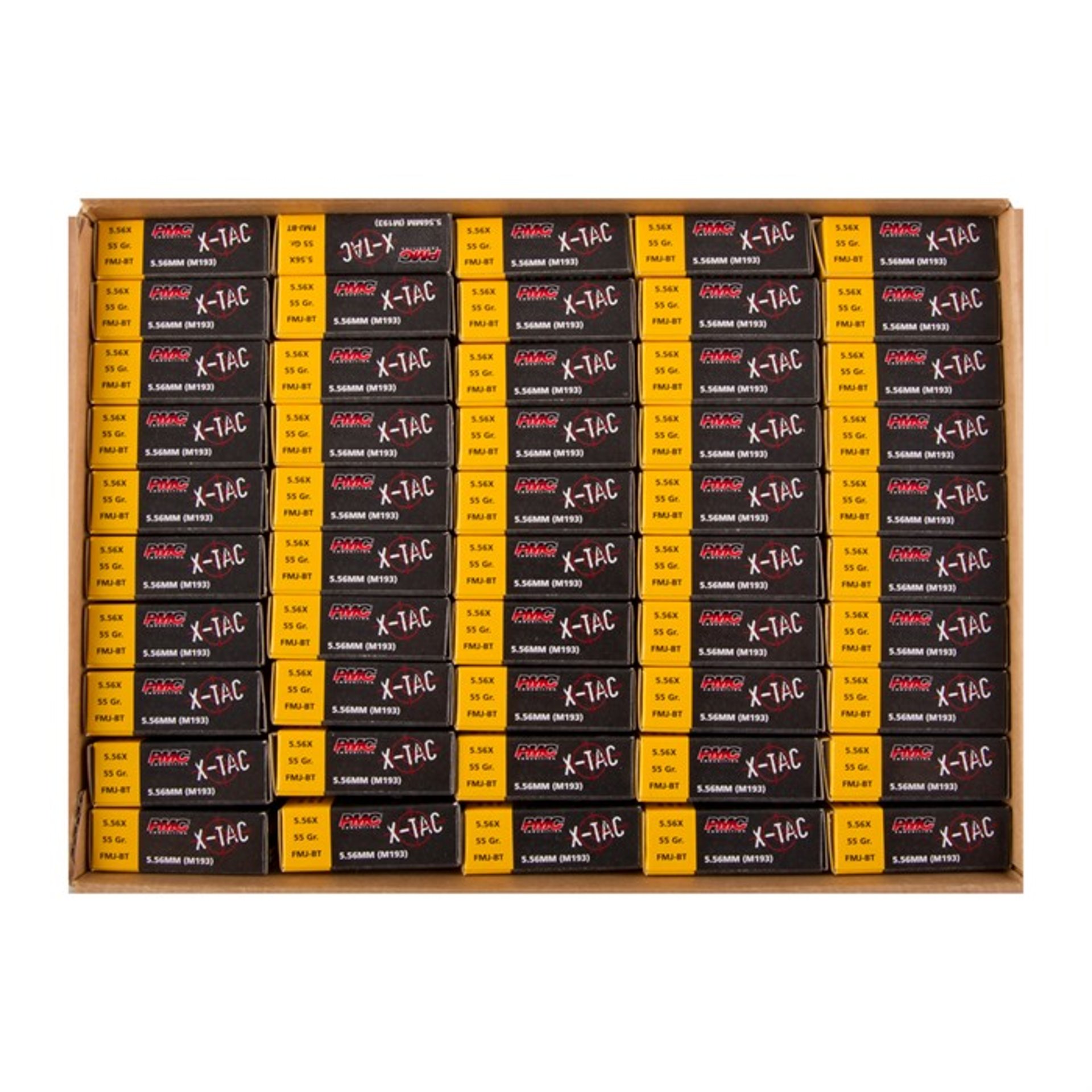 PMC AMMUNITION, INC. - X-TAC 5.56 NATO LAP RIFLE AMMO