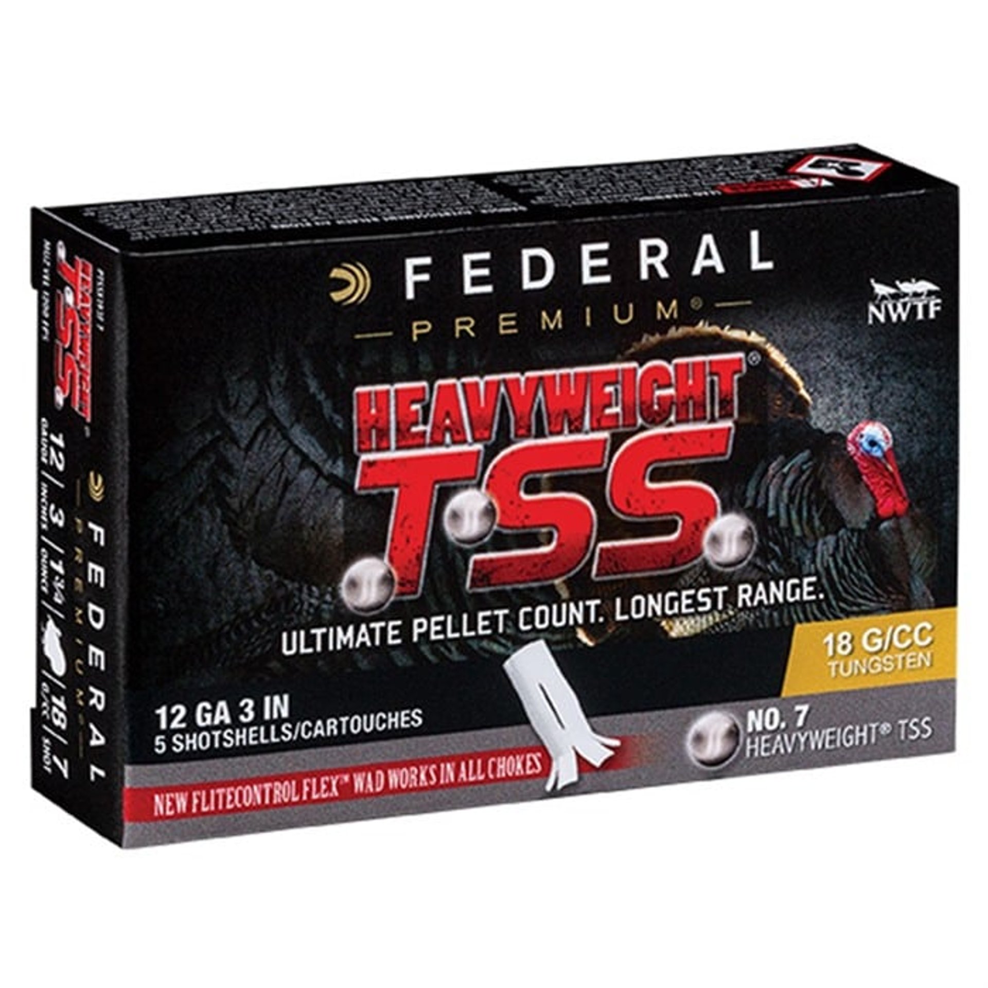 Heavyweight TSS 20 Gauge 3" 1-1/2 oz #7 Shot 5/Box