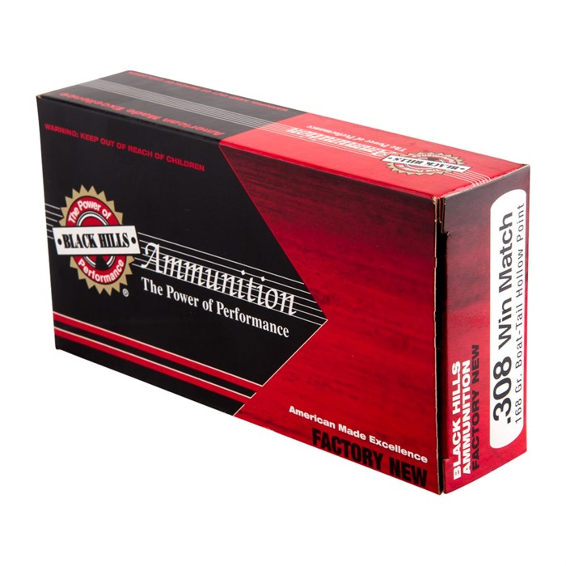 308 Winchester 168gr Match HP 20/Box