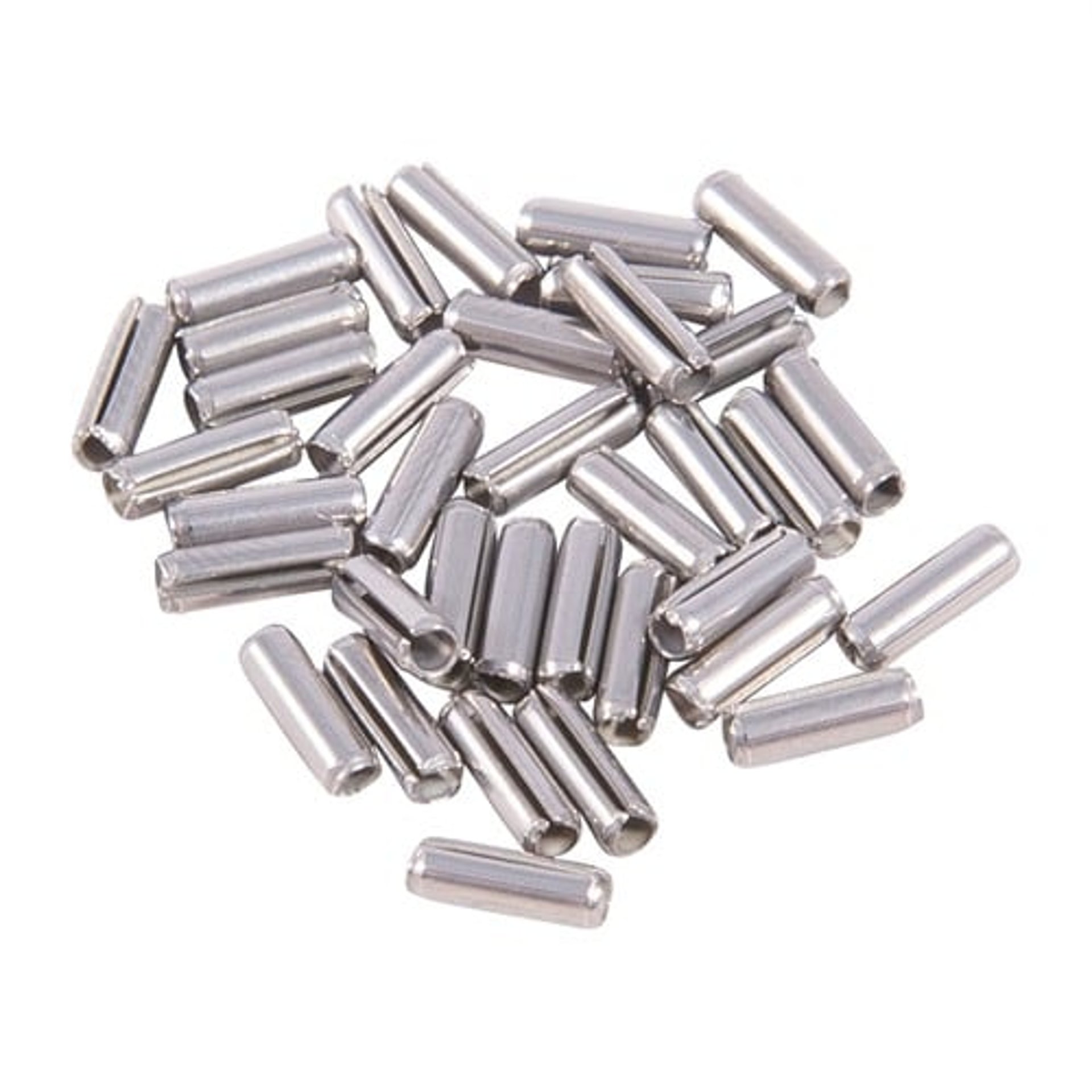 5/64" Diameter 1/4" (6.3mm) Length Roll Pins 36 Pack