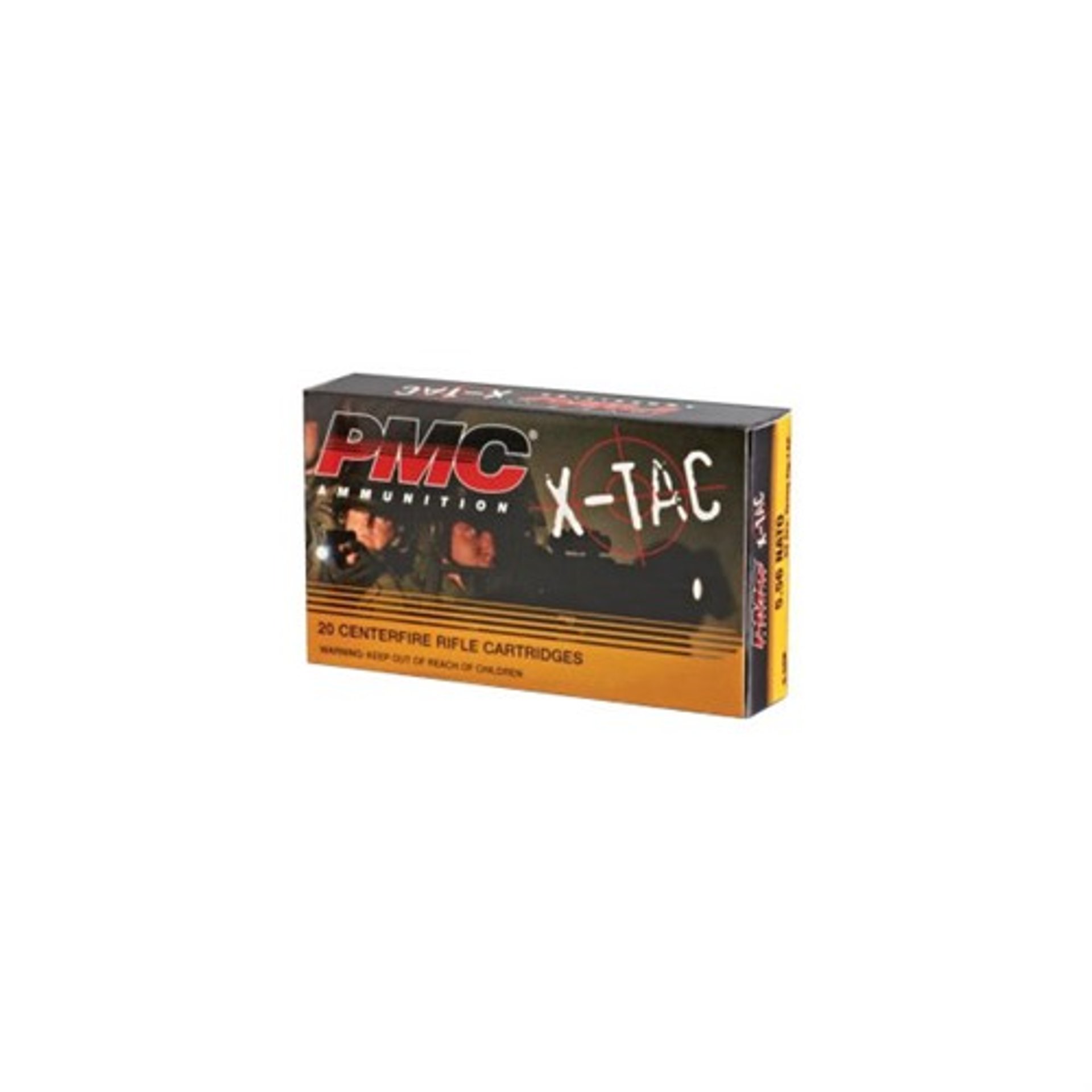 PMC AMMUNITION, INC. - X-TAC 5.56 NATO LAP RIFLE AMMO