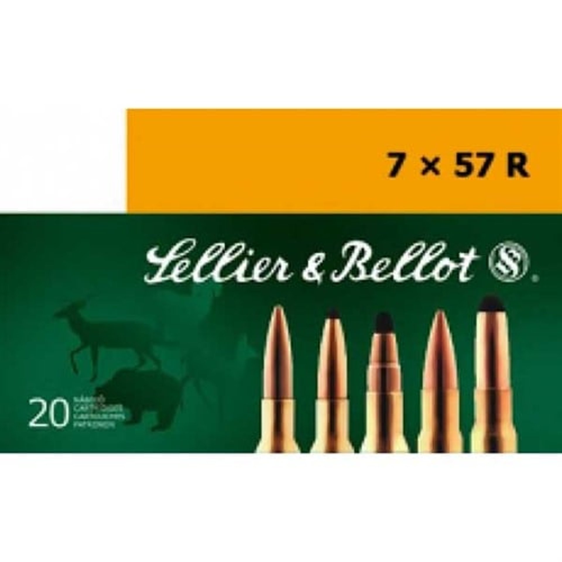 7x57mmR 173gr Soft Point Cutting Edge 20/Box