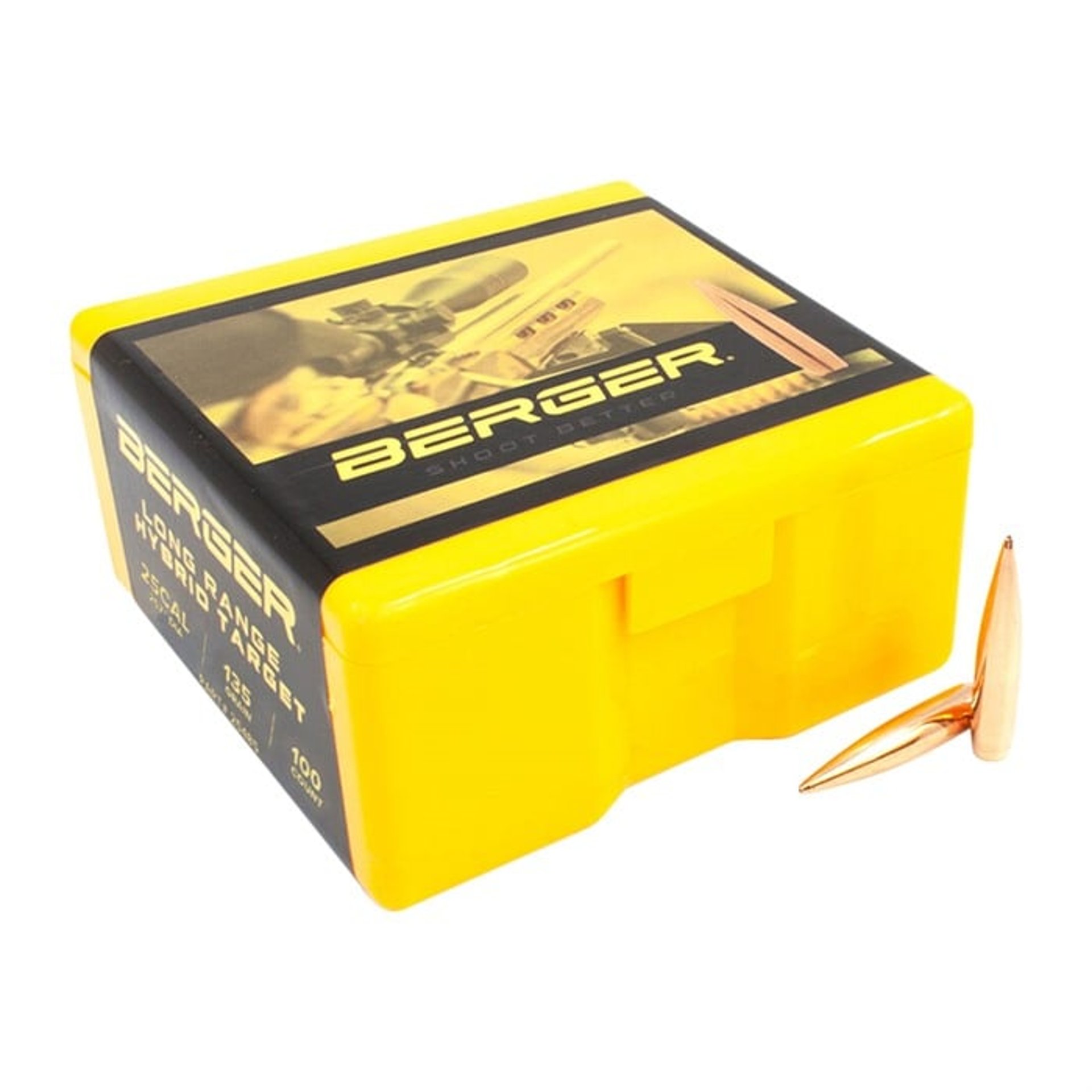 25 Caliber (0.257") 135gr LR Hybrid Target BT 100/Box