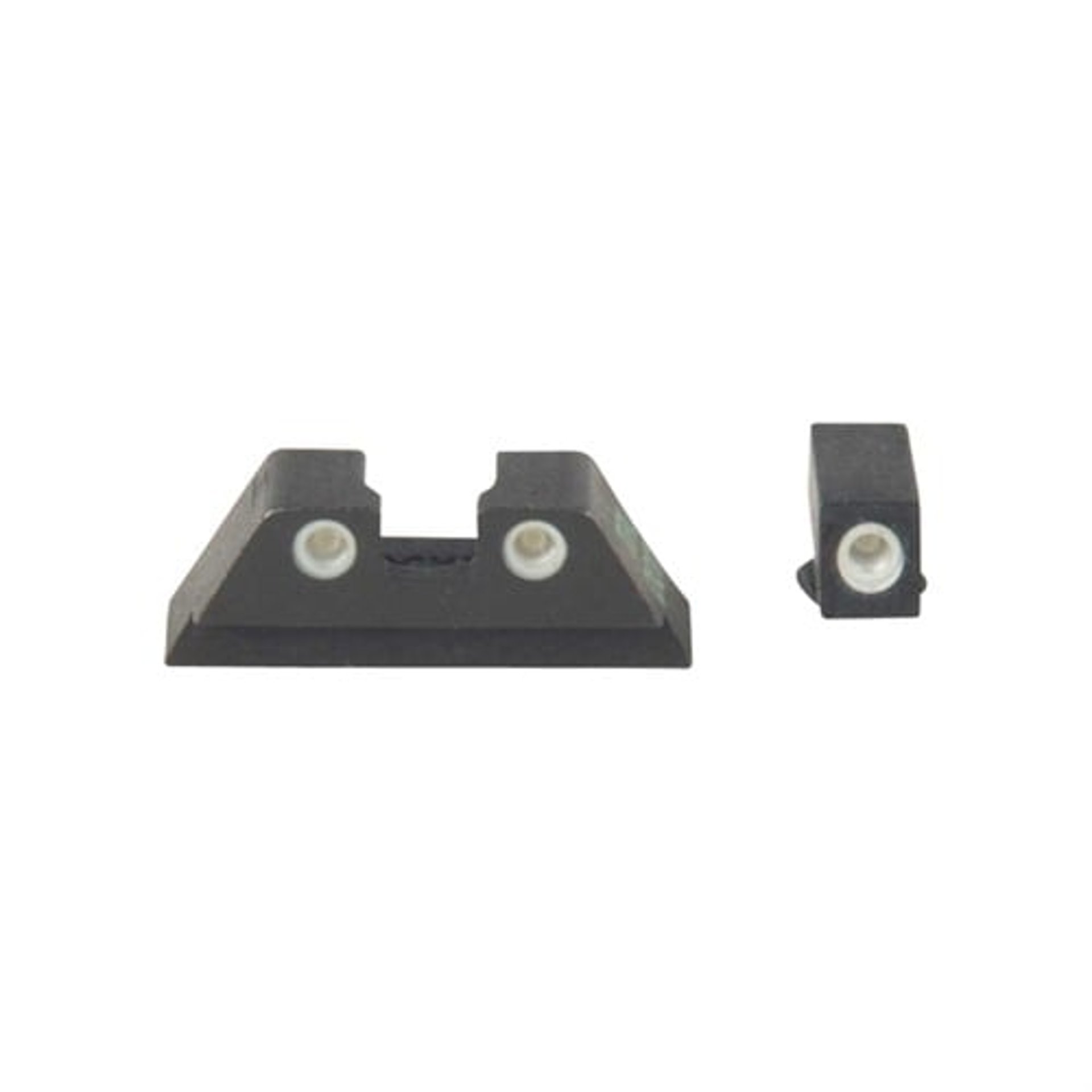 Sight Set (fixed green/orange) for 10mm & 45acp