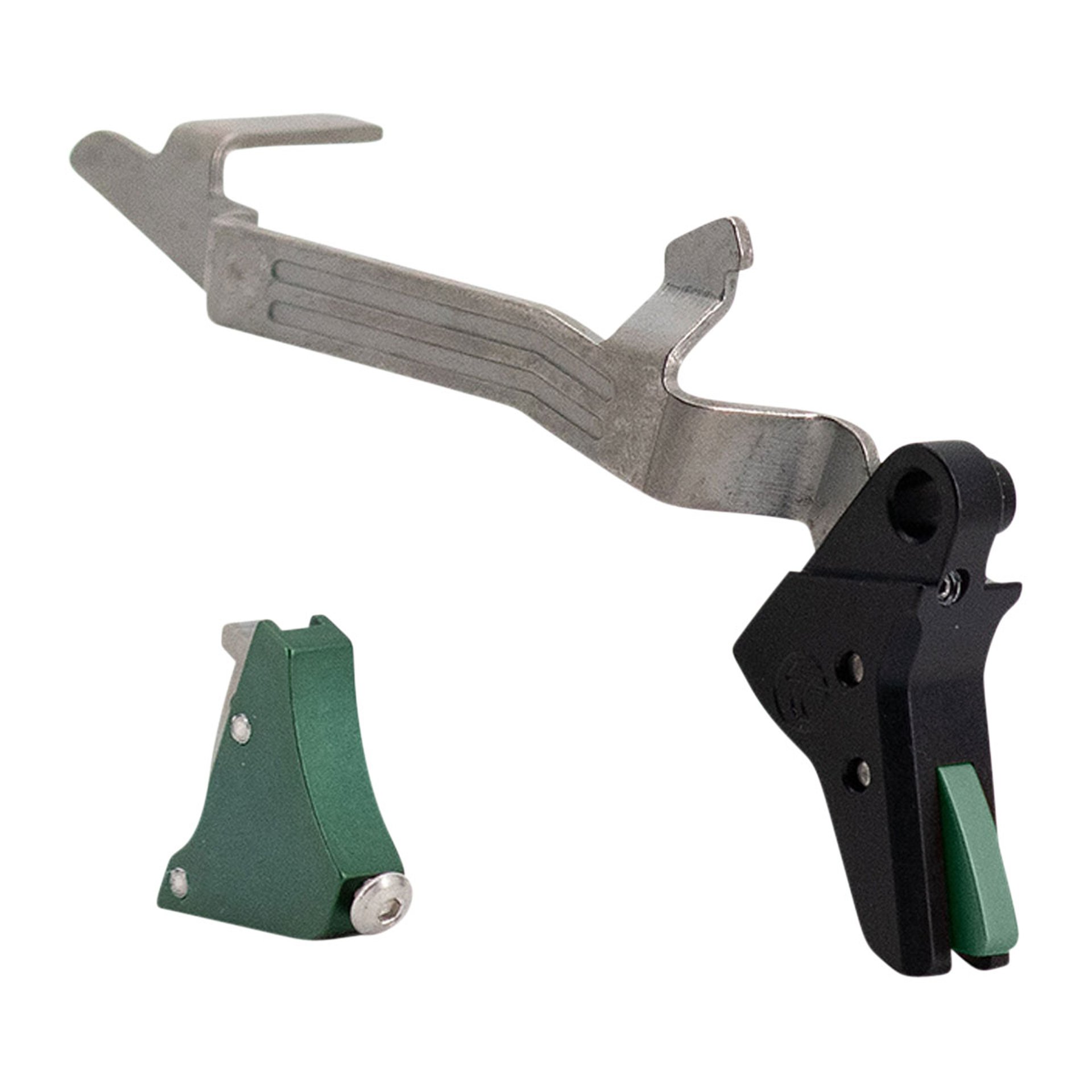 thumbnail interactive-video image 1 of Upgrade Your Glock Gen 3 Or 4 With A Timney Alpha Competition 3lb Trigger - Silver 1 of 4