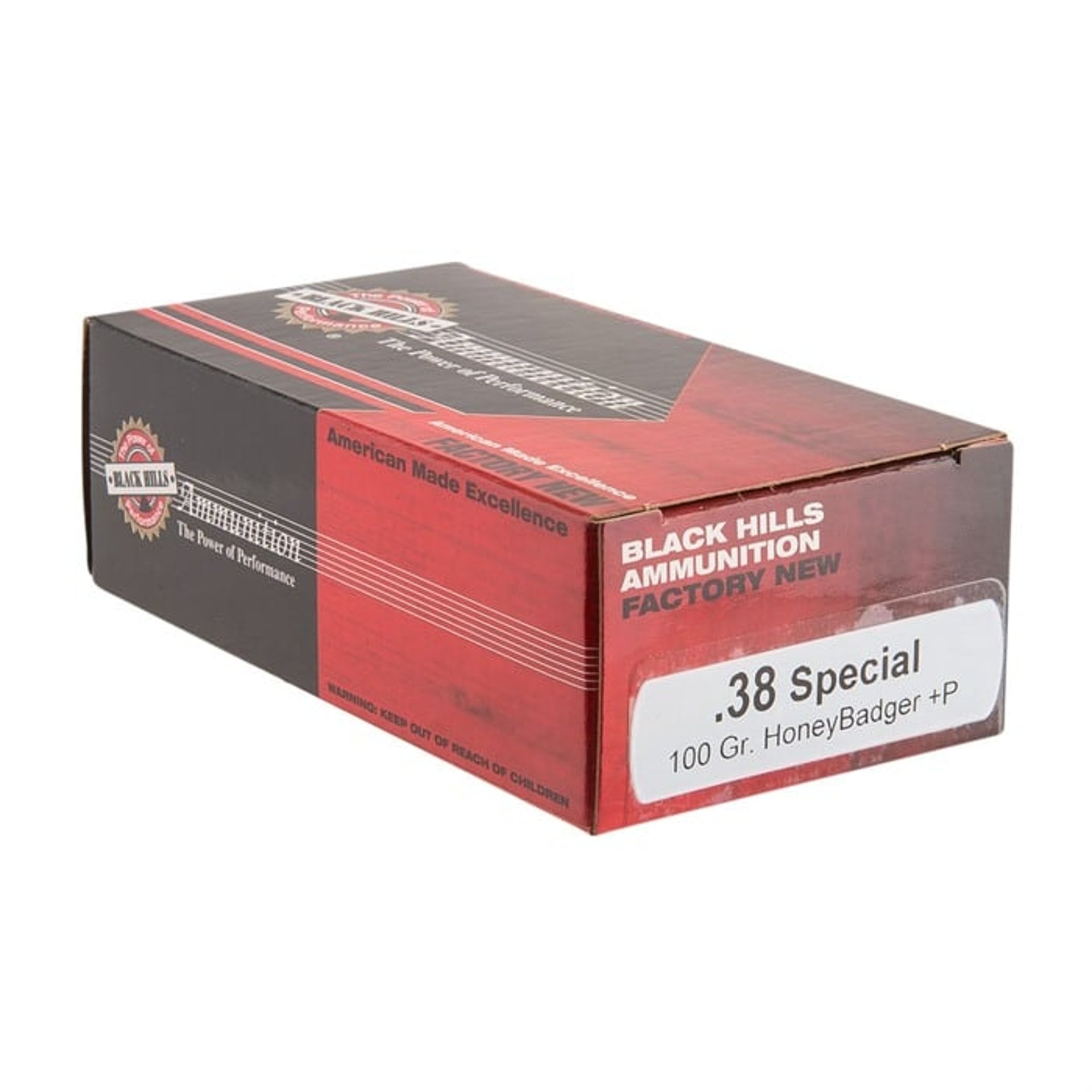 38 Special +P 100gr HoneyBadger 500/Case