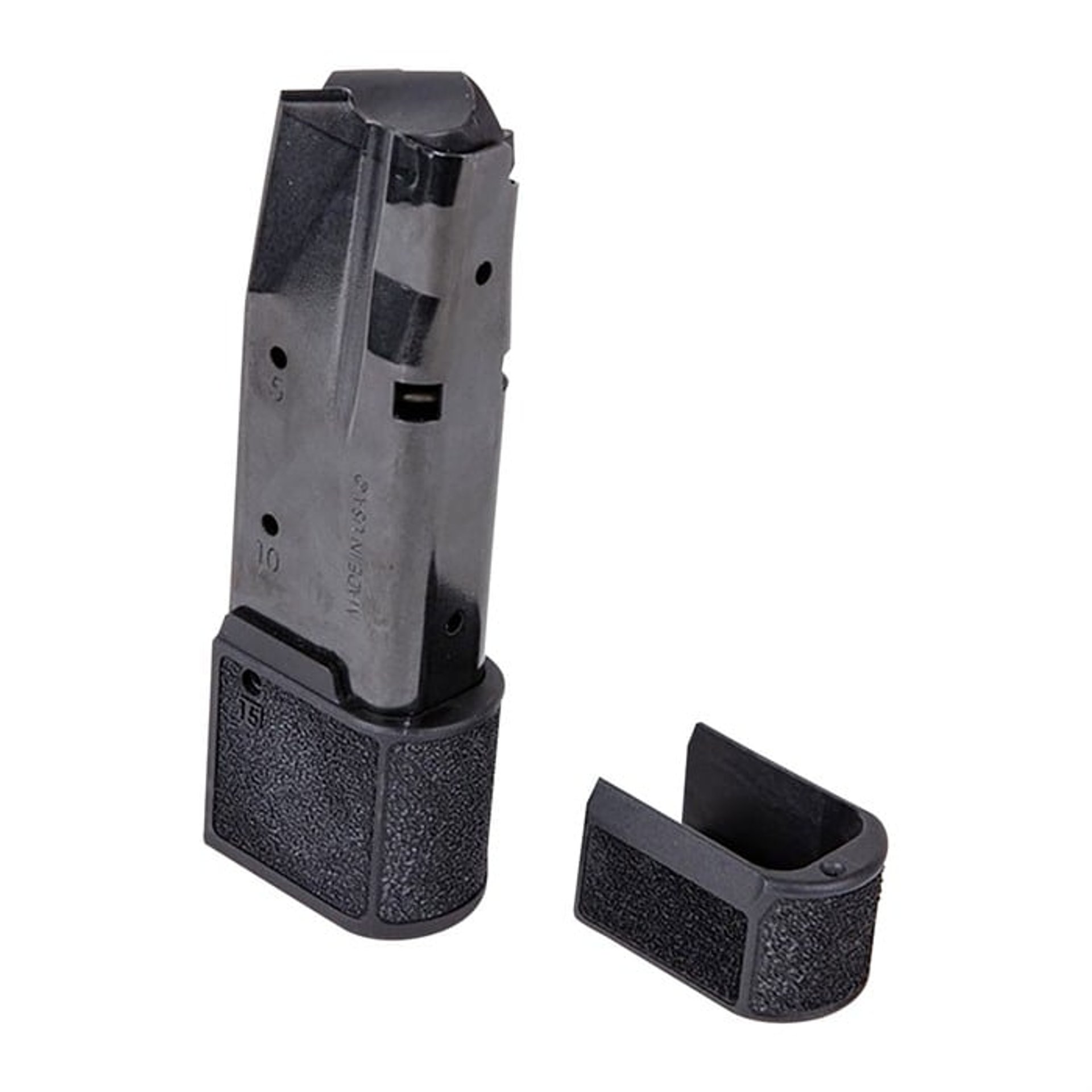 P365/X/XL Mag w/Finger Extension 9mm Luger 15RD Black 1/Pack
