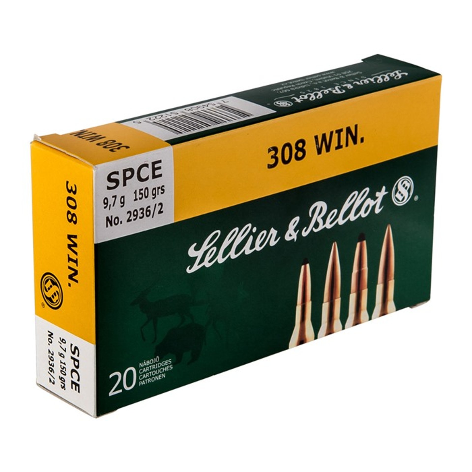 308 Winchester 150gr Soft Point Cutting Edge 20/Box