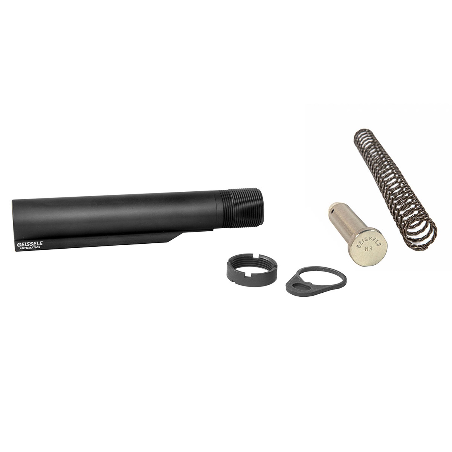 GEISSELE AUTOMATICS LLC - AR-15 PREMIUM MIL-SPEC BUFFER TUBE ASSEMBLY WITH SUPER 42