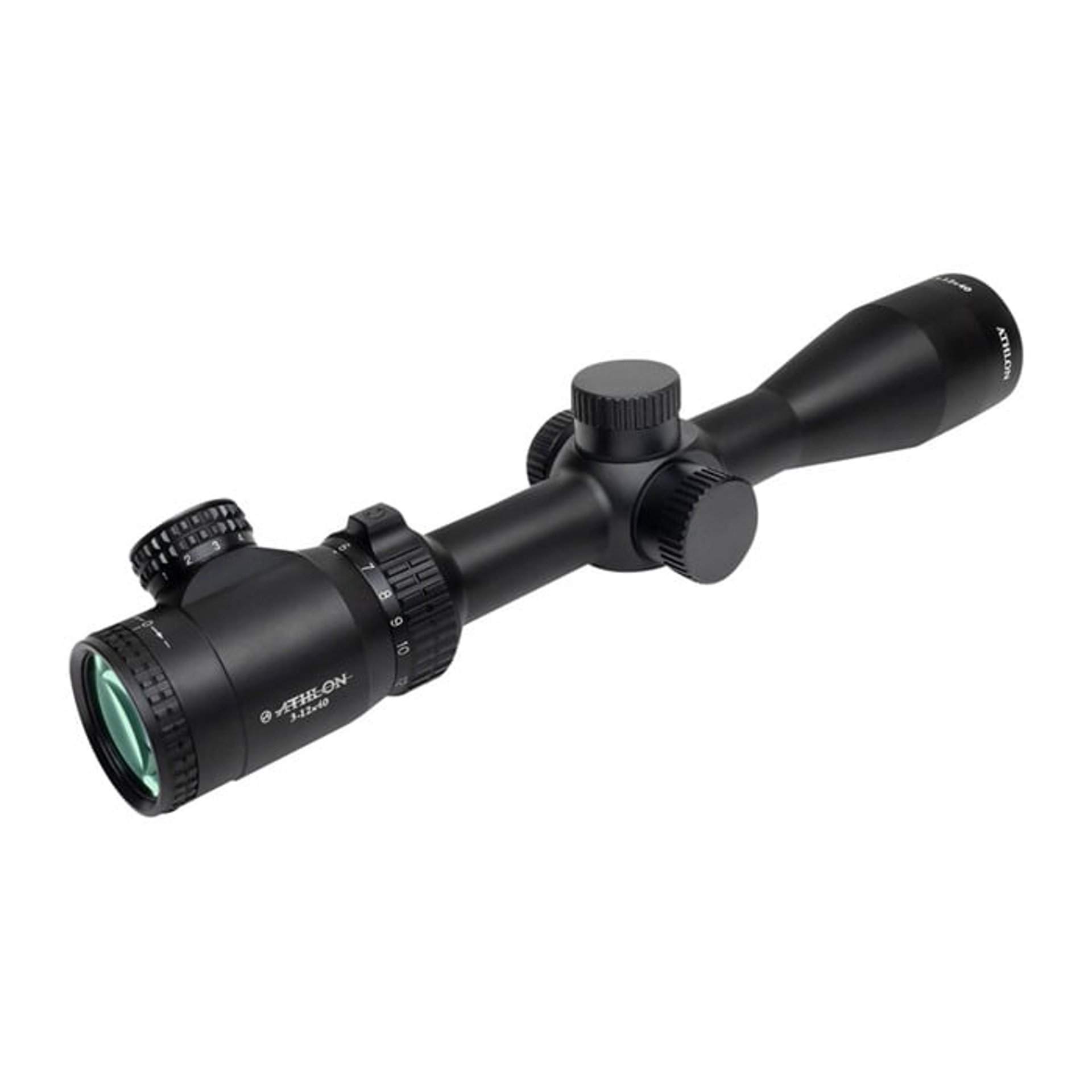 Talos 3-12x40mm SFP Center X Reticle Black