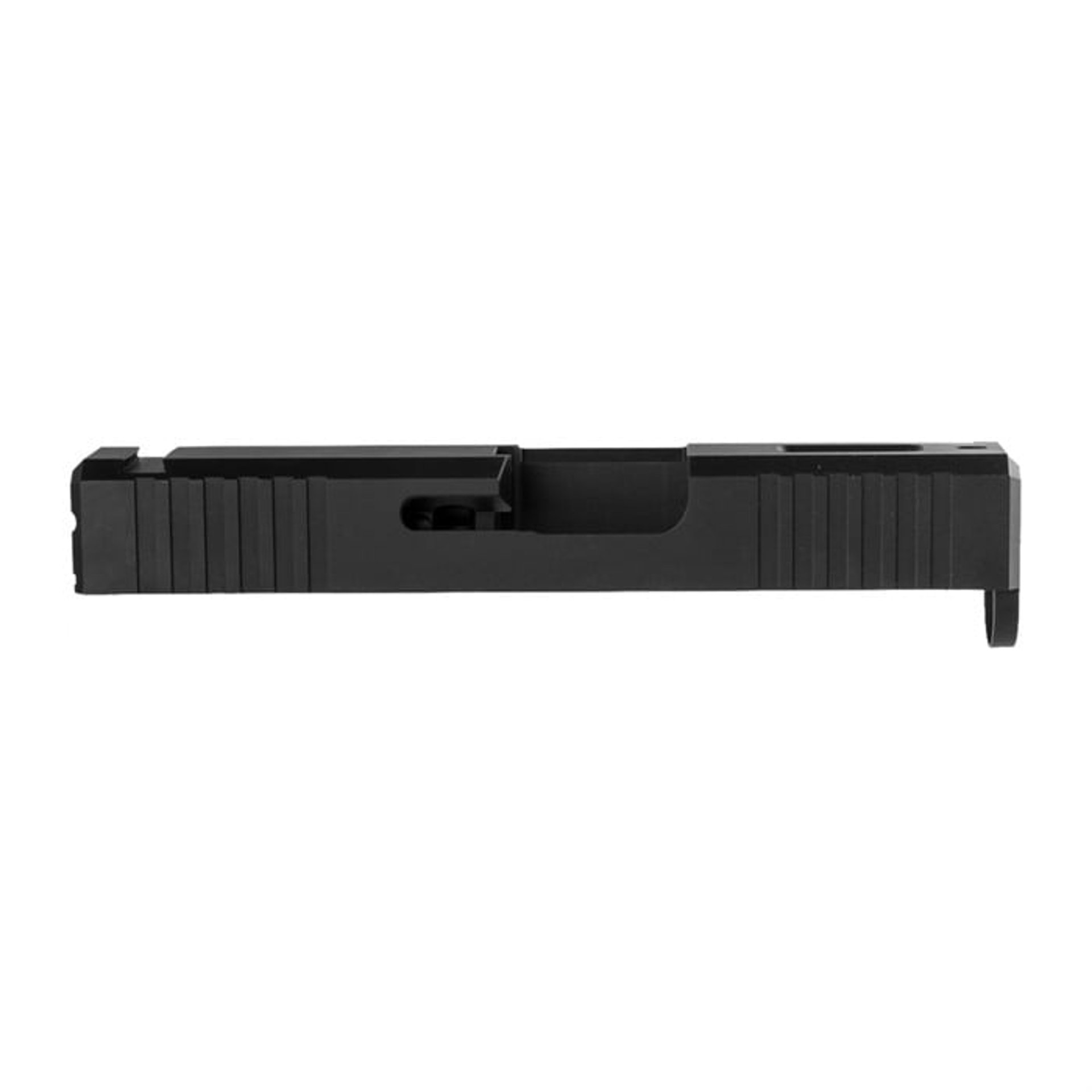 BRN Iron Sight Slide For Glock 43, W/Window, Black Nitride