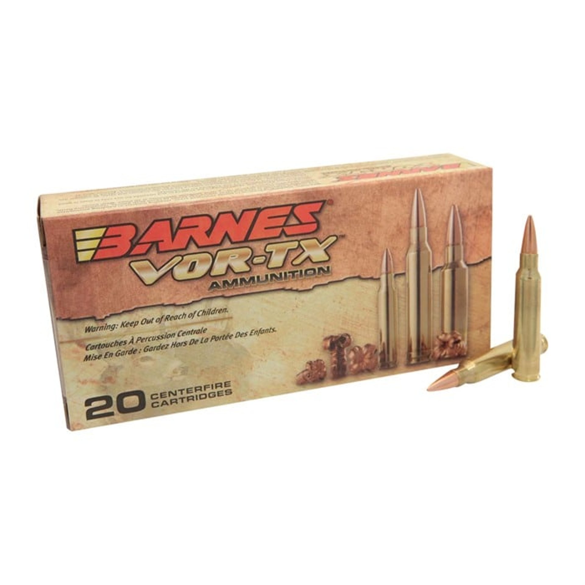 5.56mm NATO 70gr Triple-Shock X Boat Tail 20/Box