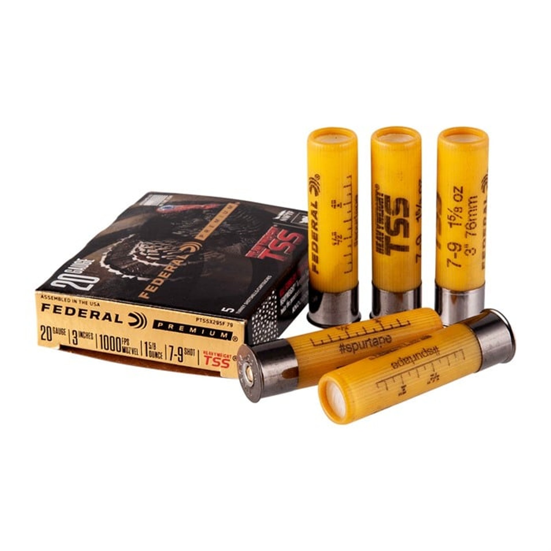 Heavyweight TSS 20 Gauge 3" 1-5/8oz #7 & #9 Shot 5/Box