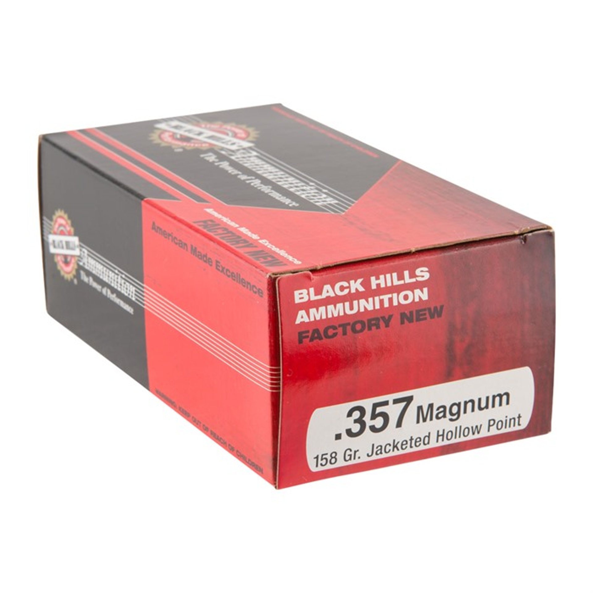 357 Magnum 158gr JHP 500/Case