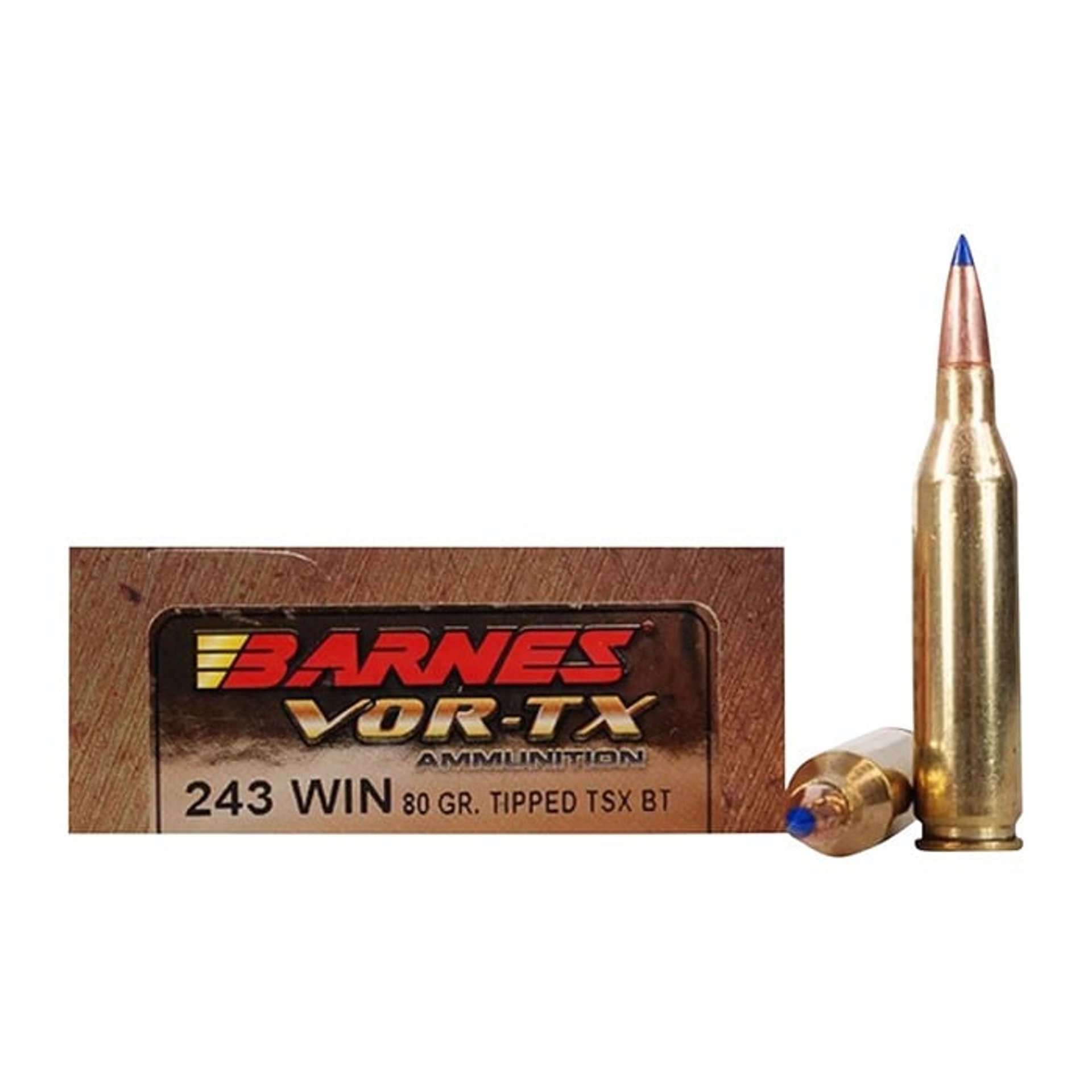 243 Winchester 80gr Tipped Triple-Shock X BT 20/Box