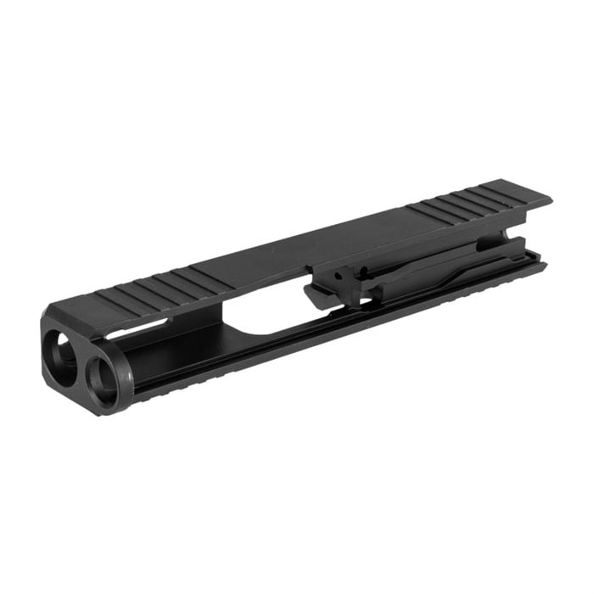 BRN Iron Sight Slide For Glock 43, W/Window, Black Nitride