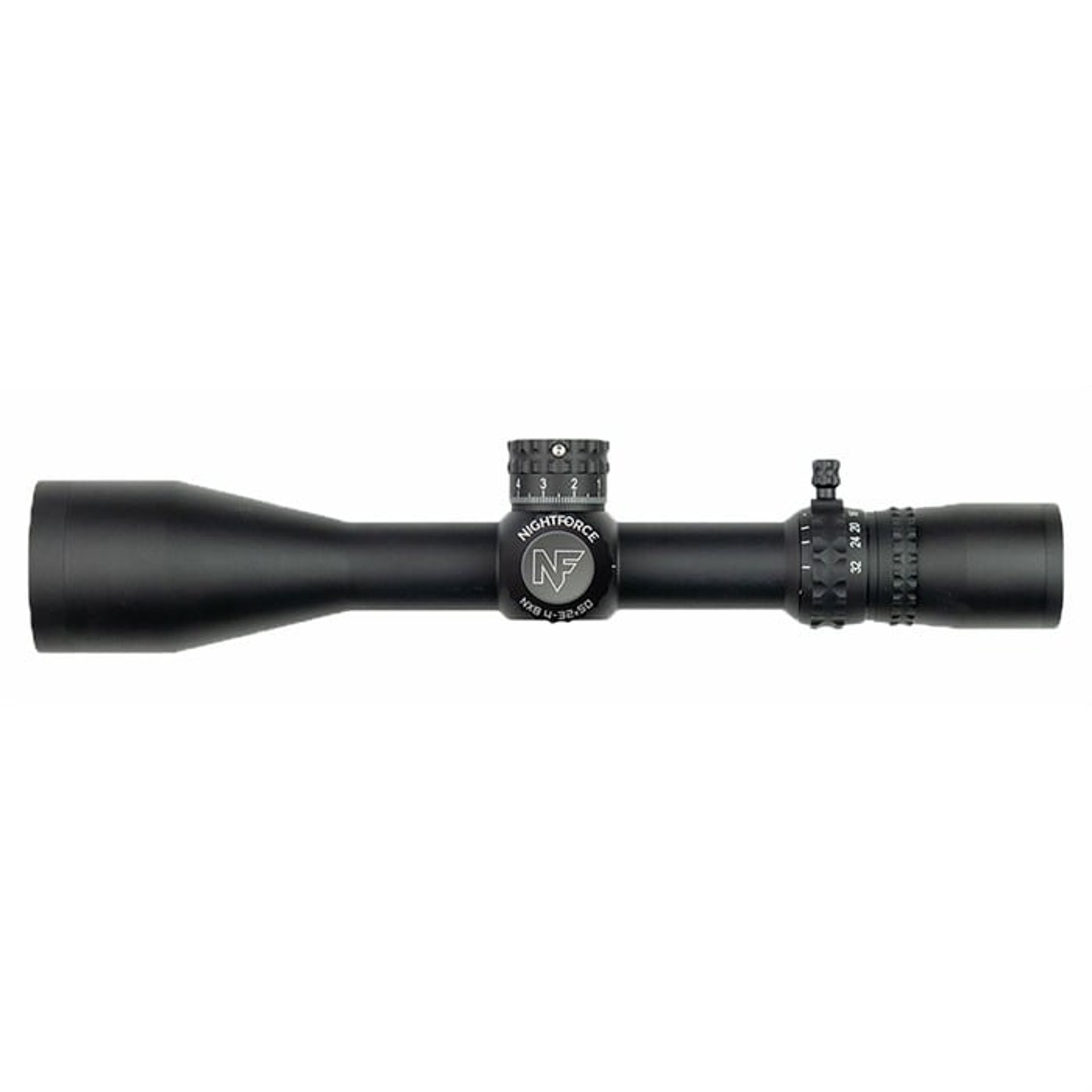 NX8 4-32x50mm SFP Illuminated MOAR-CF2D Reticle Black