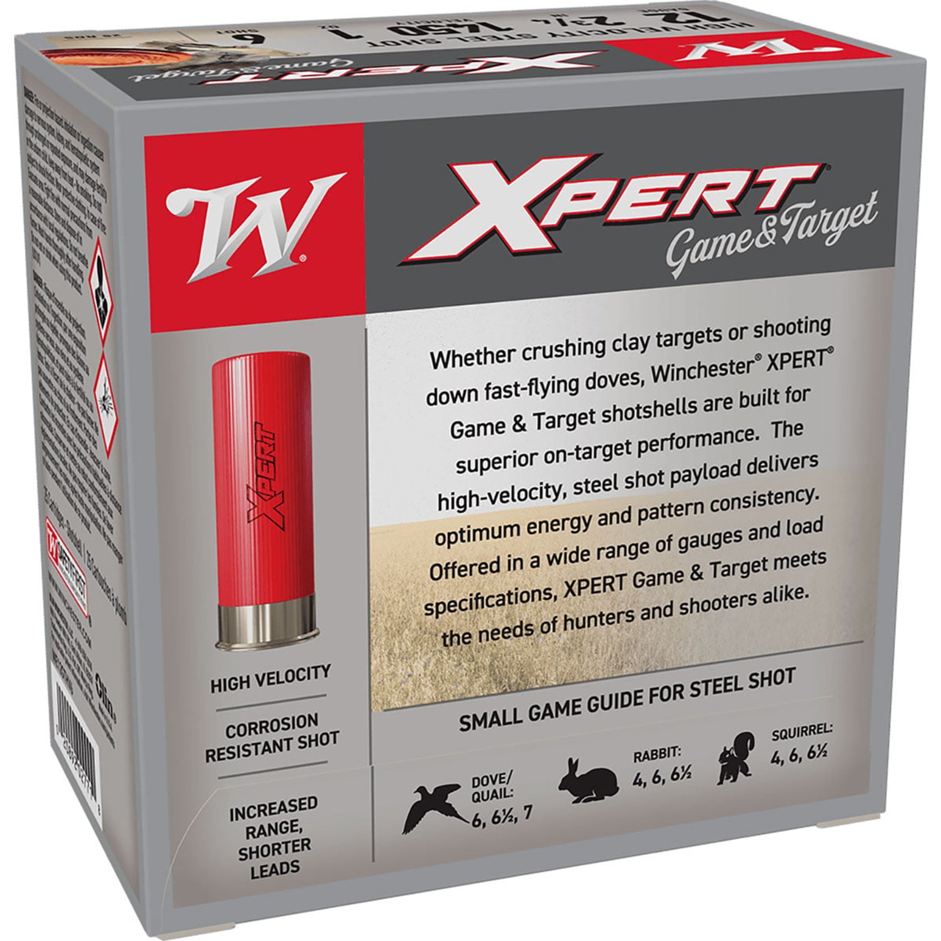 XPERT Game & Target 12 Gauge 2.75" 1oz #6 1450 FPS 25/Box