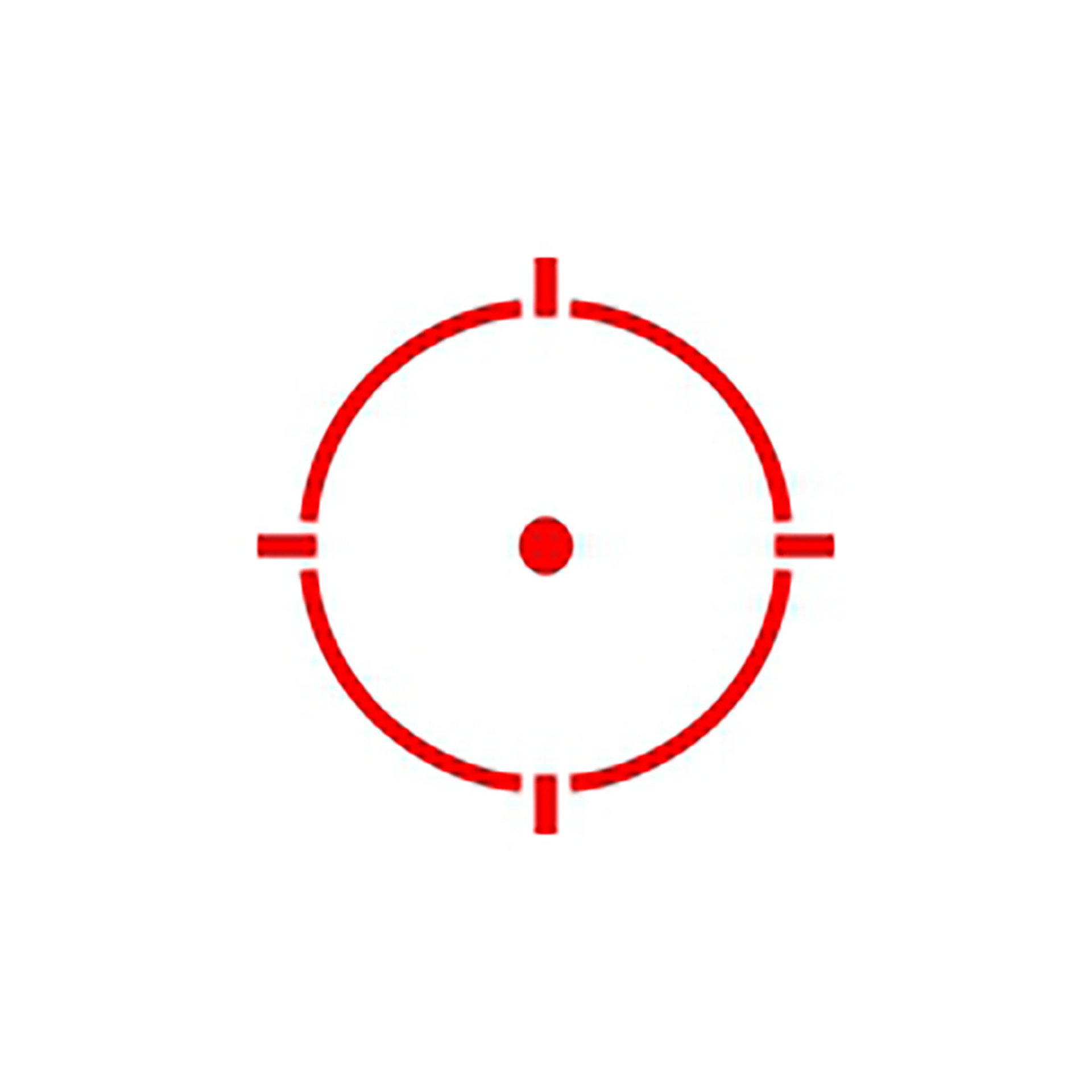 HS510C 2 MOA Red Circle Dot Reflex Optic Sight FDE