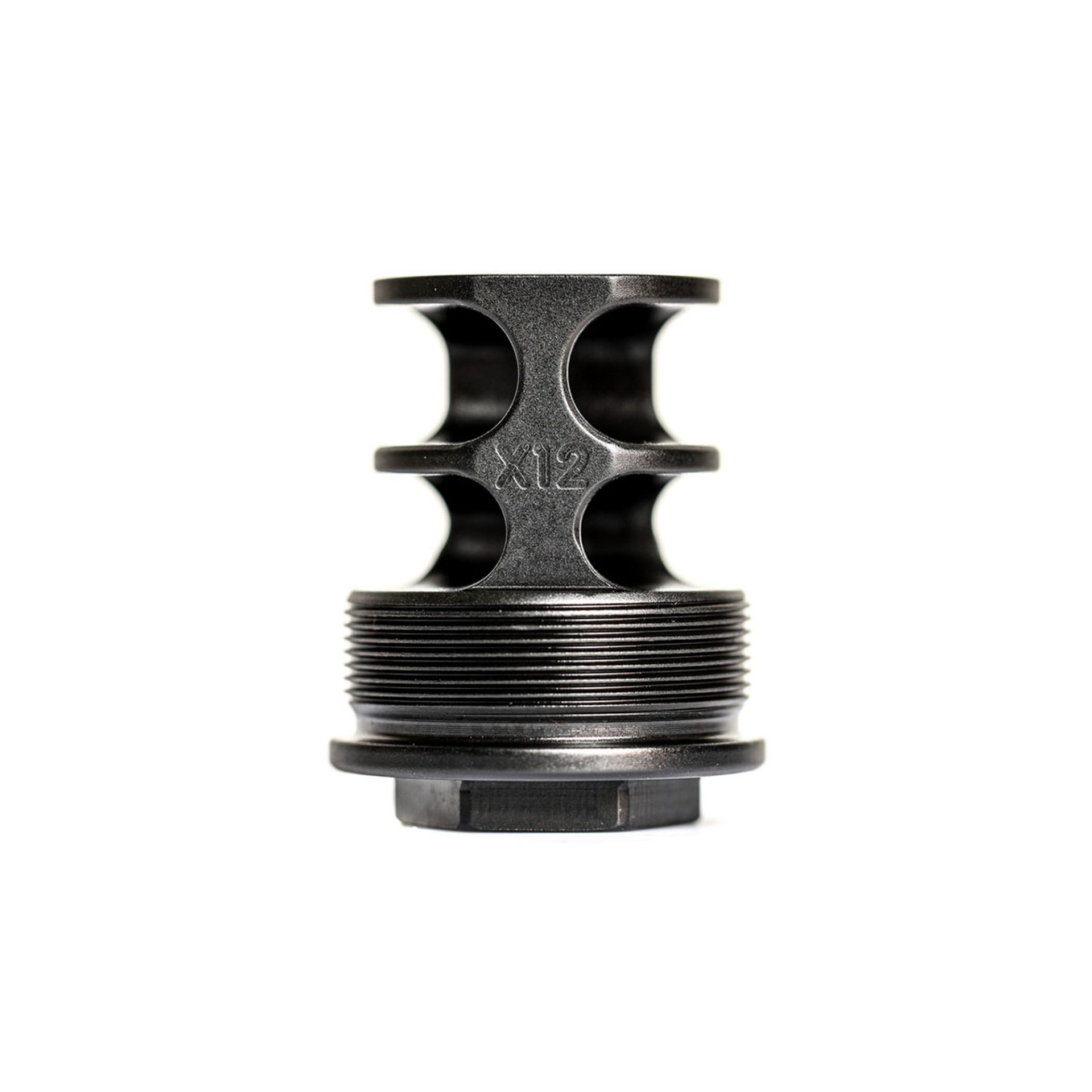 JMAC CUSTOMS LLC RRD X12 2 PORT COMPENSATOR .45 CAL 5/8-24