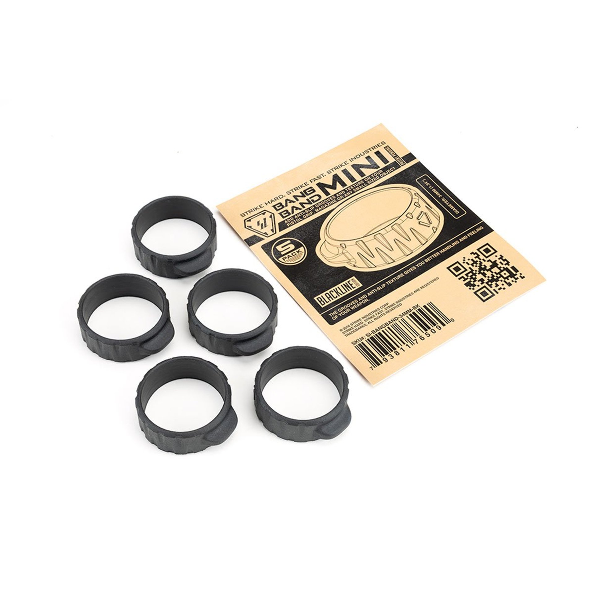 Tactical Rubber Band - 34MM in Black