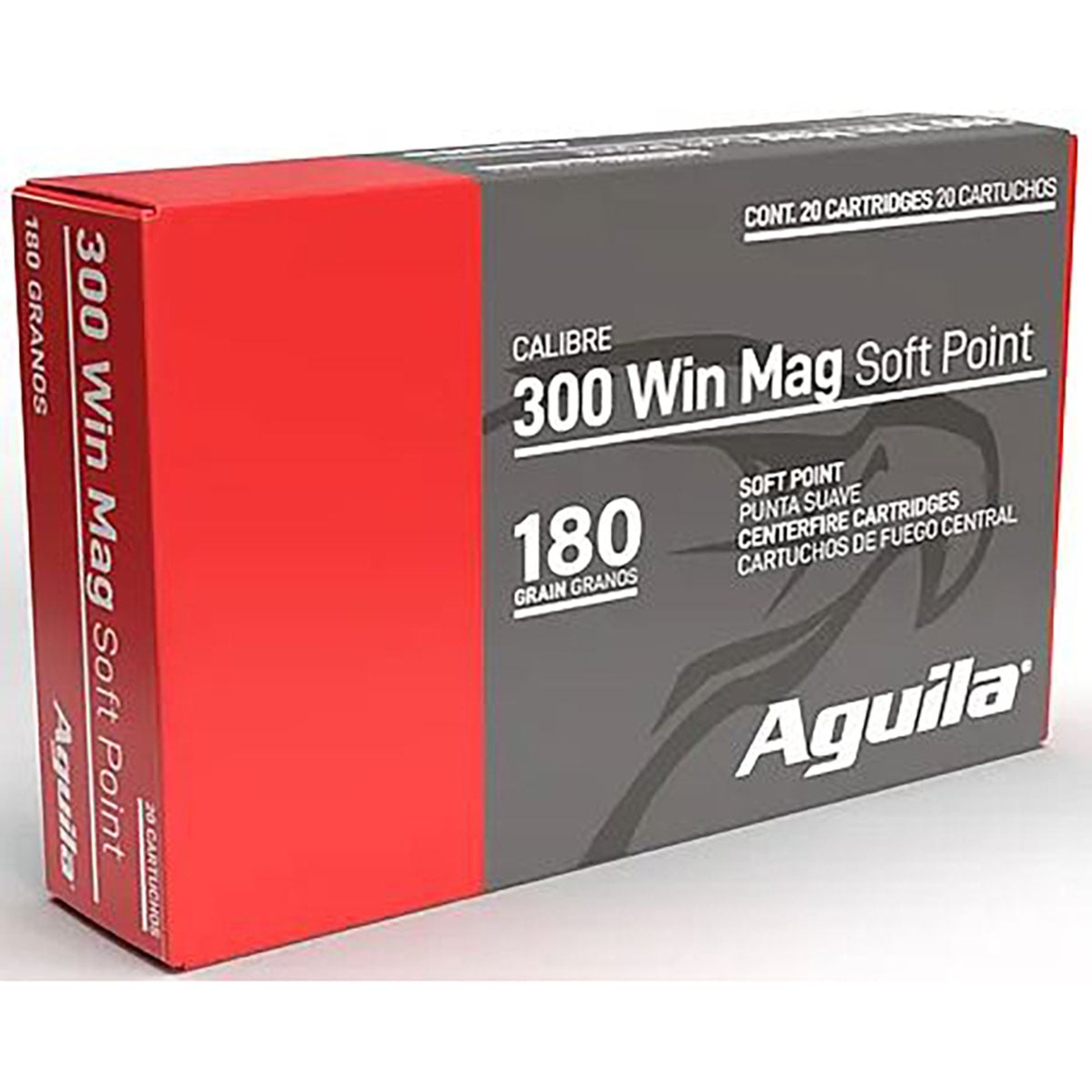 Hunting 300 Winchester Magnum 180gr Soft Point 20/Box