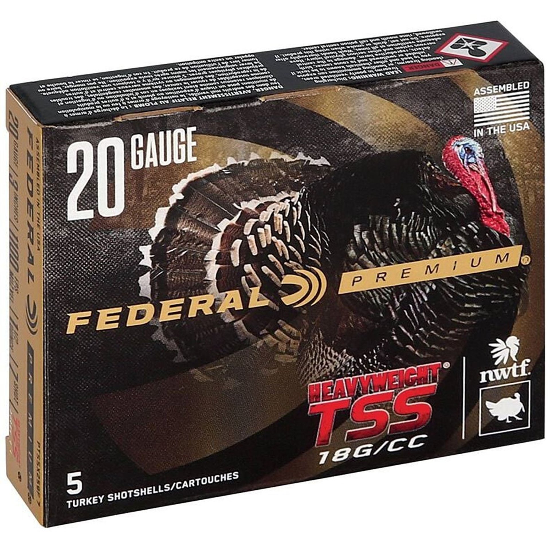 Heavyweight TSS 20 Gauge 3" 1-1/2 oz #7 Shot 5/Box