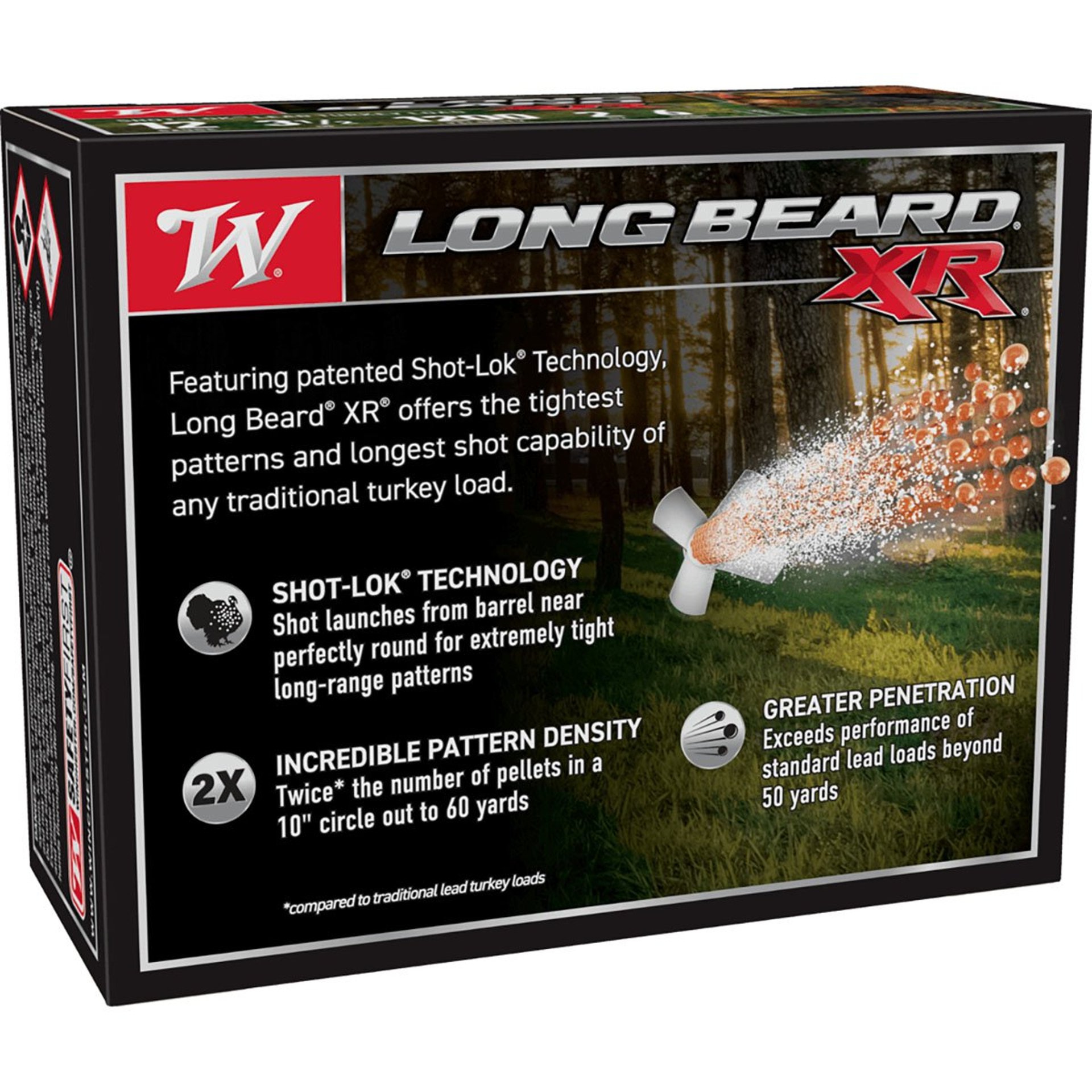 Long Beard XR 12 Gauge 3-1/2" 2oz # 6 Shot 10/Box