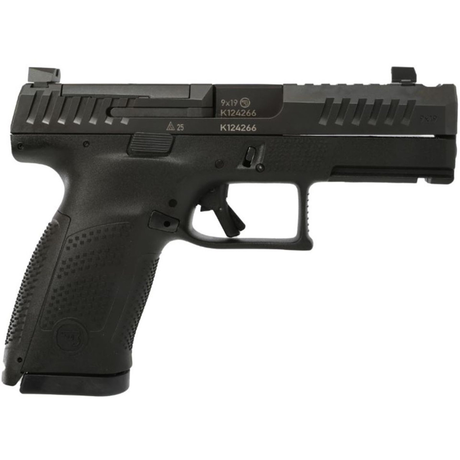 CZ-USA OEM 10-Round Magazine For CZ P-09, P-10F – 9mm Luger, Blued Steel