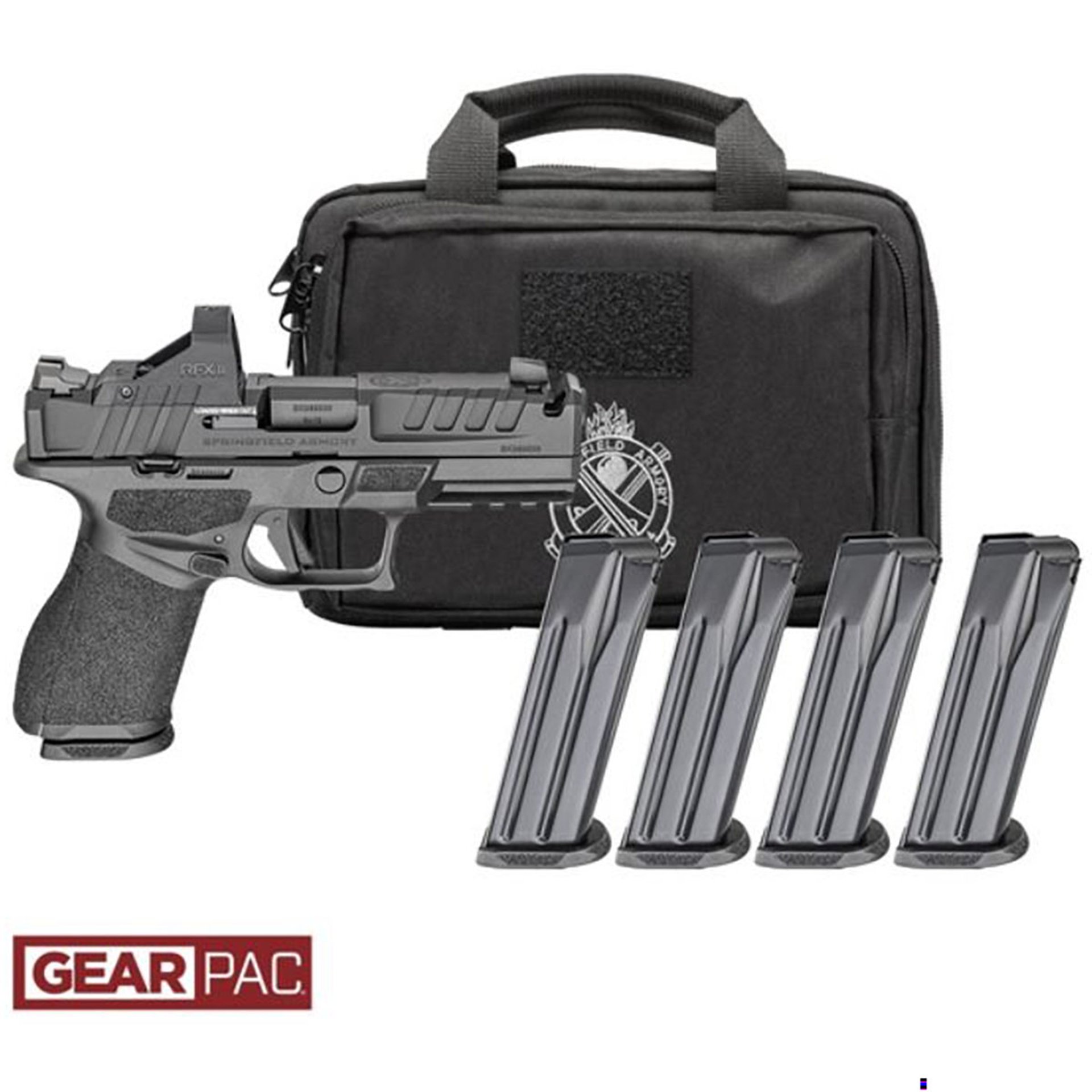 Hellcat ProComp OSP 9mm 3.7"BBL (4)10RD w/RFX11 CA Compliant