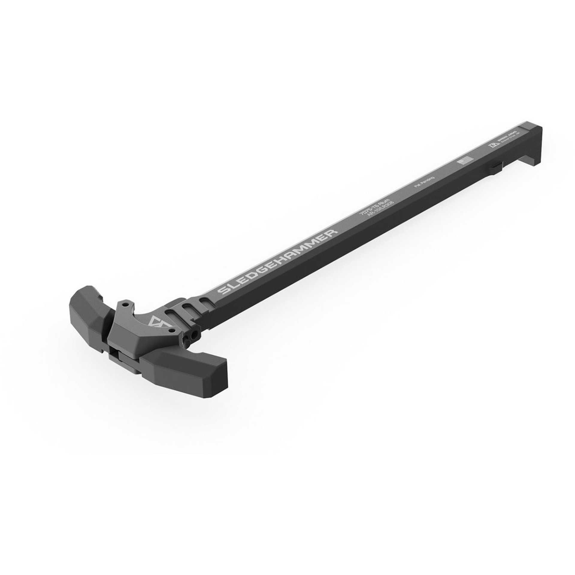 Sledgehammer Ambidextrous Charging Handle for AR-308 BLK