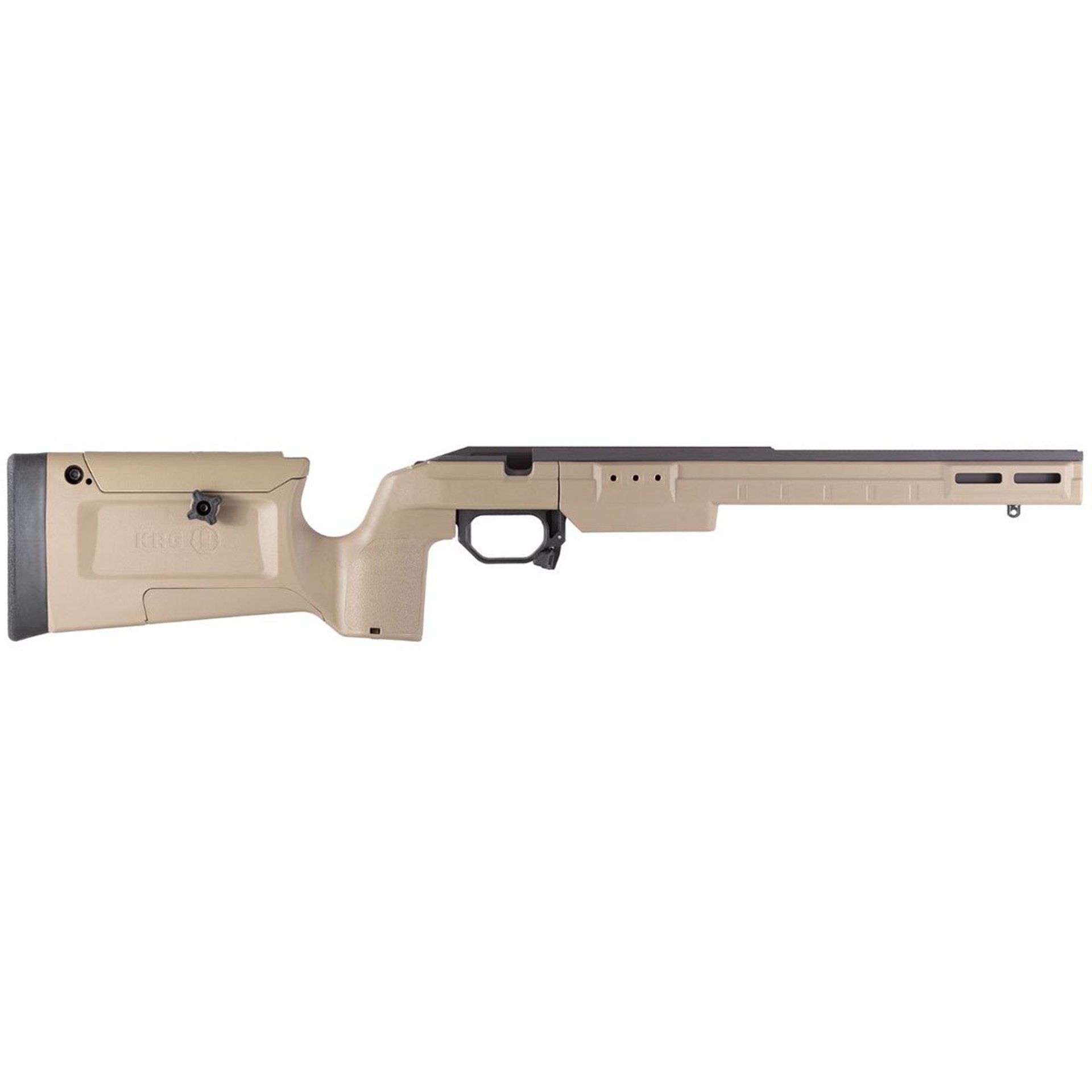 Bravo Chassis for Ruger American Short Action FDE