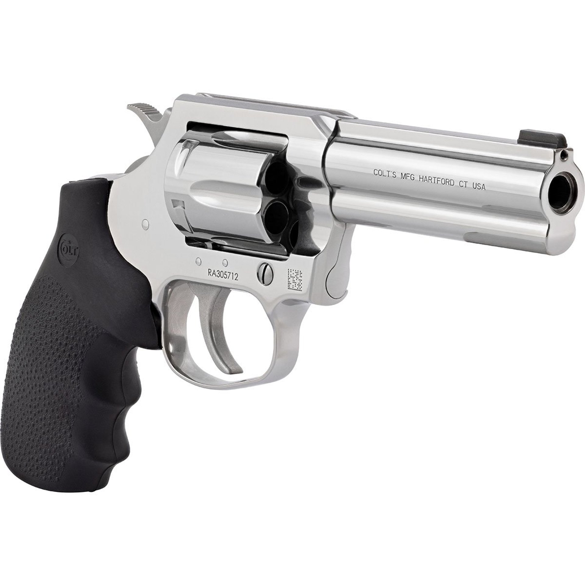 Cobra 38 Special +P 4"BBL 6RD Bead Sight Stainless