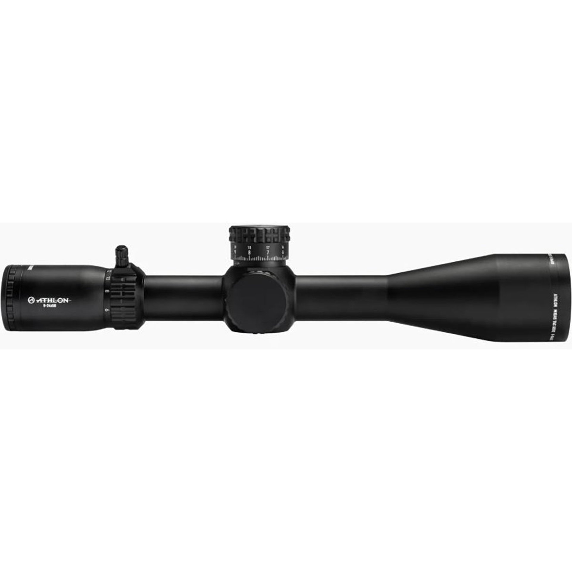 Midas TAC Gen2 HD 6-24x50mm FFP APRS14 Mil Reticle Black