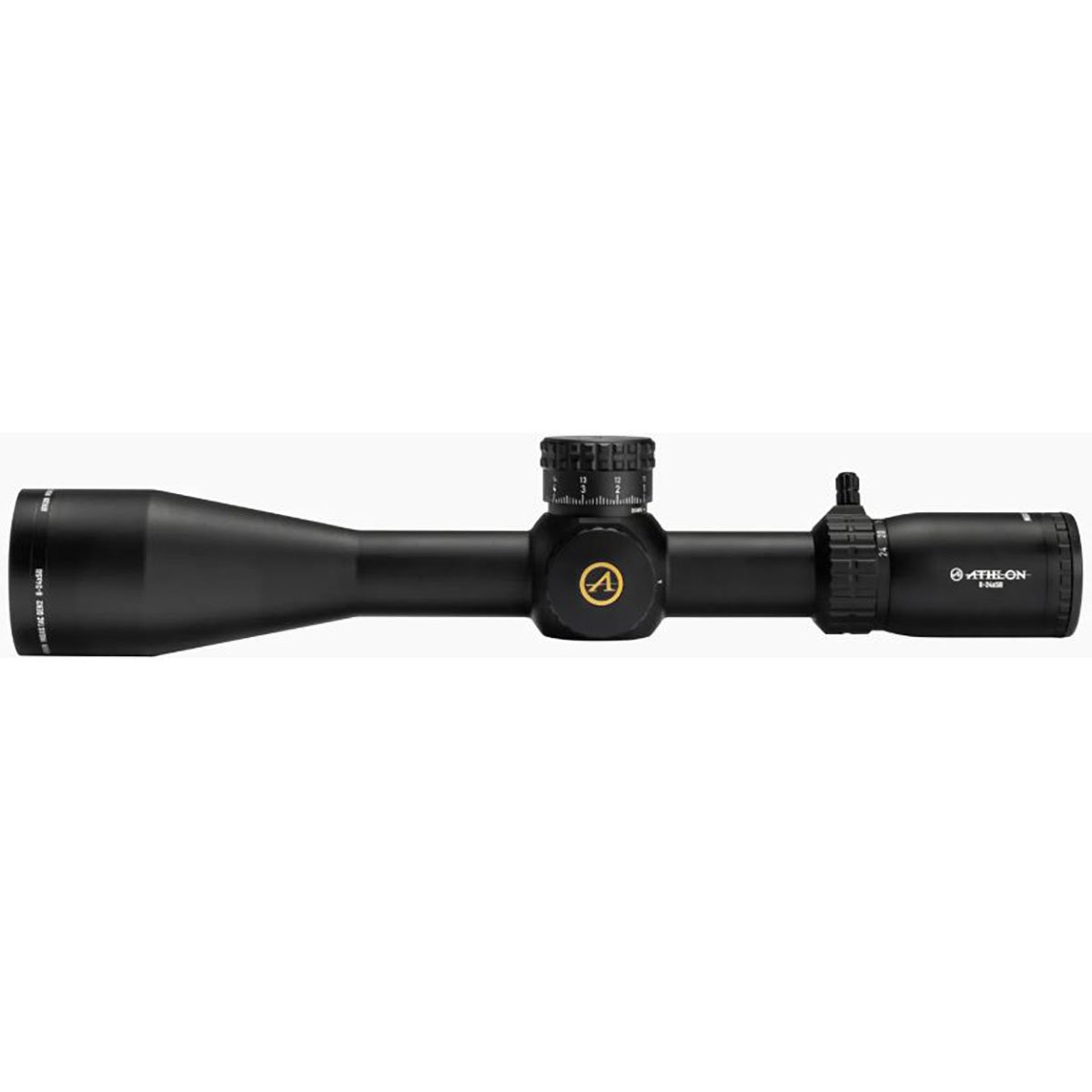 Midas TAC Gen2 HD 6-24x50mm FFP APRS15 Mil Reticle Black