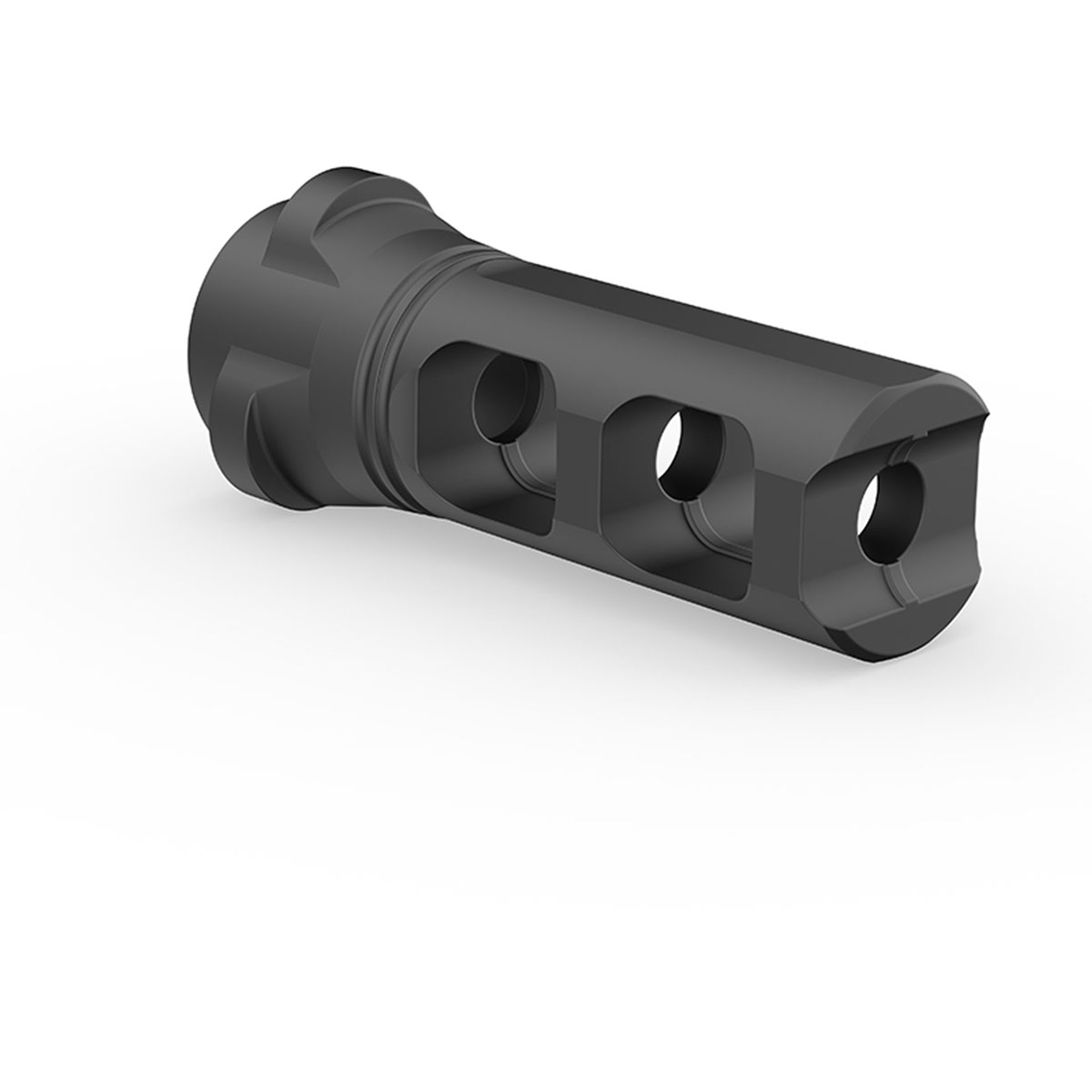 Gemini 5.56 Dual-Port Muzzle BRK for Breek-LOK 3QD 1/2x28"