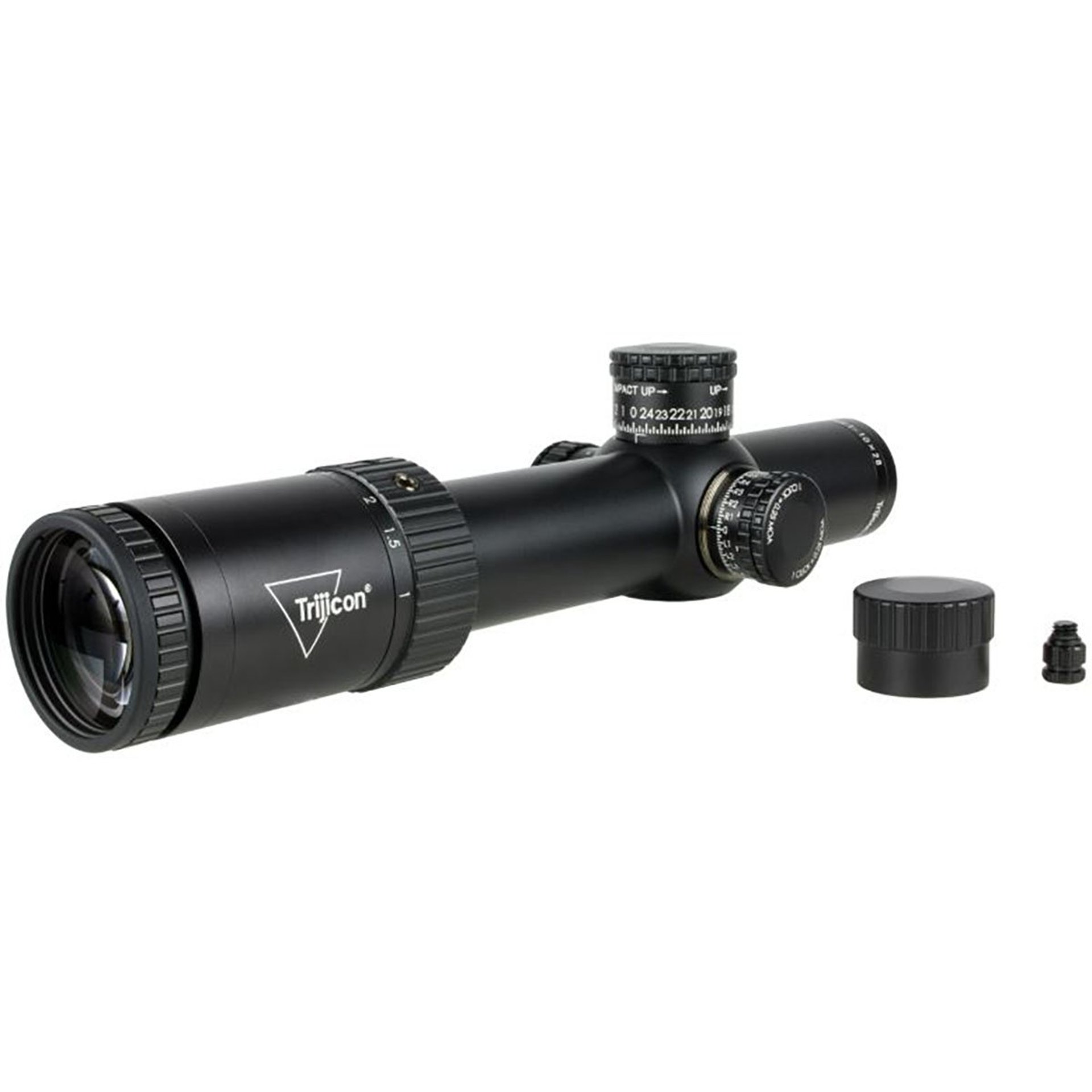 Credo HX 1-10x28mm FFP Ill MOA Segmented Circle Reticle BLK