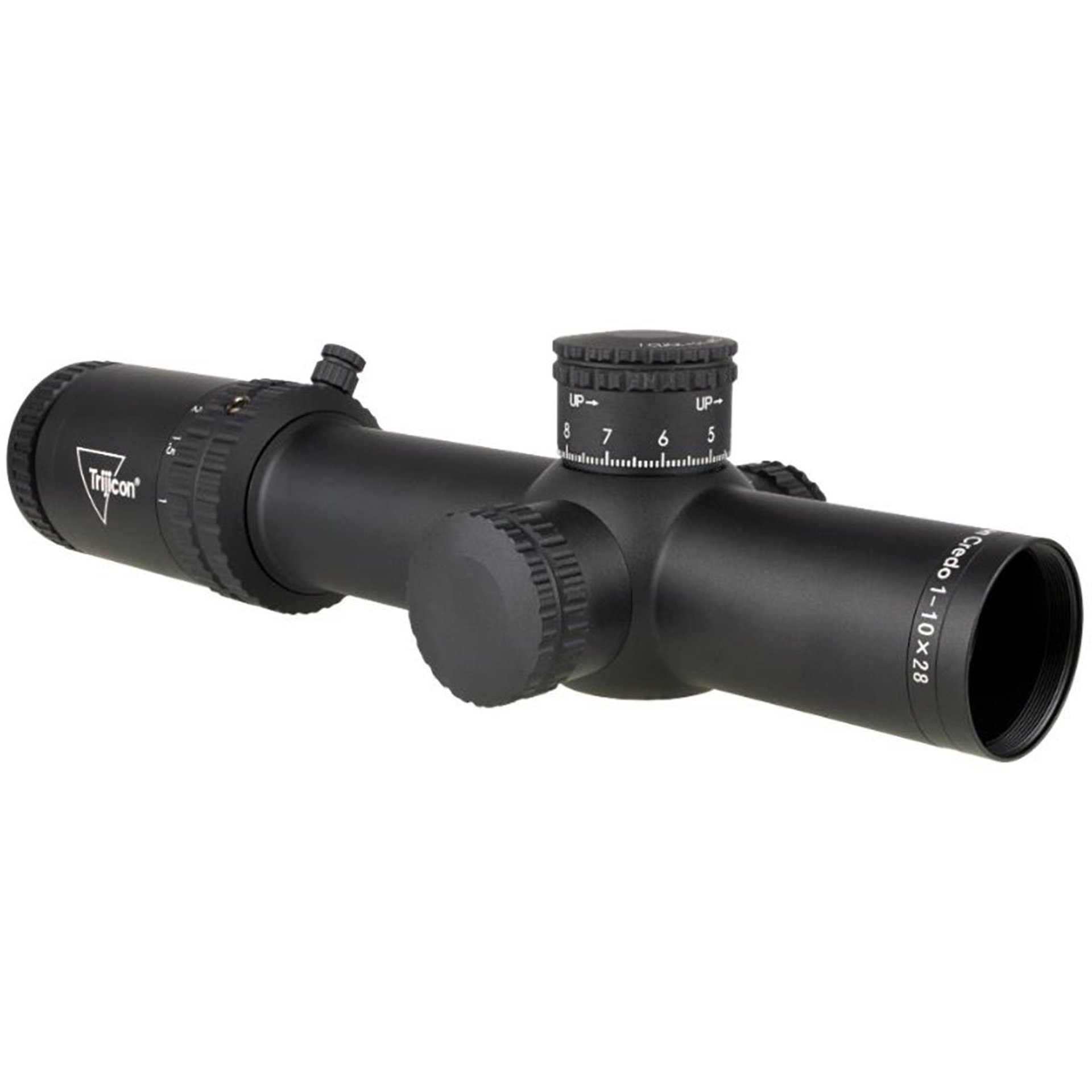 Credo 1-10x28mm FFP Ill MRAD Segmented Circle Reticle BLK