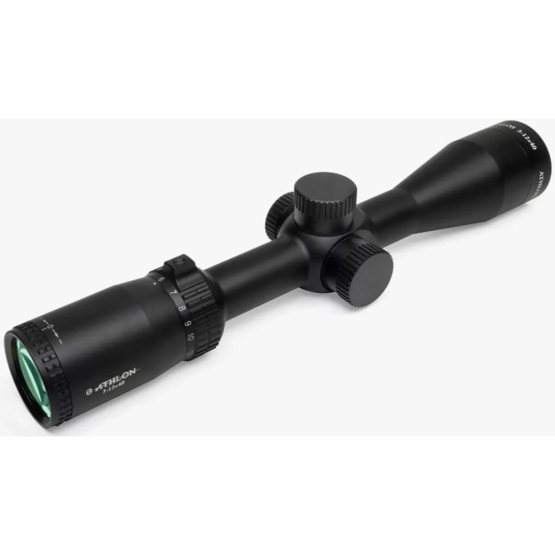 Talos 3-12x40mm SFP Mil-Dot Reticle Black