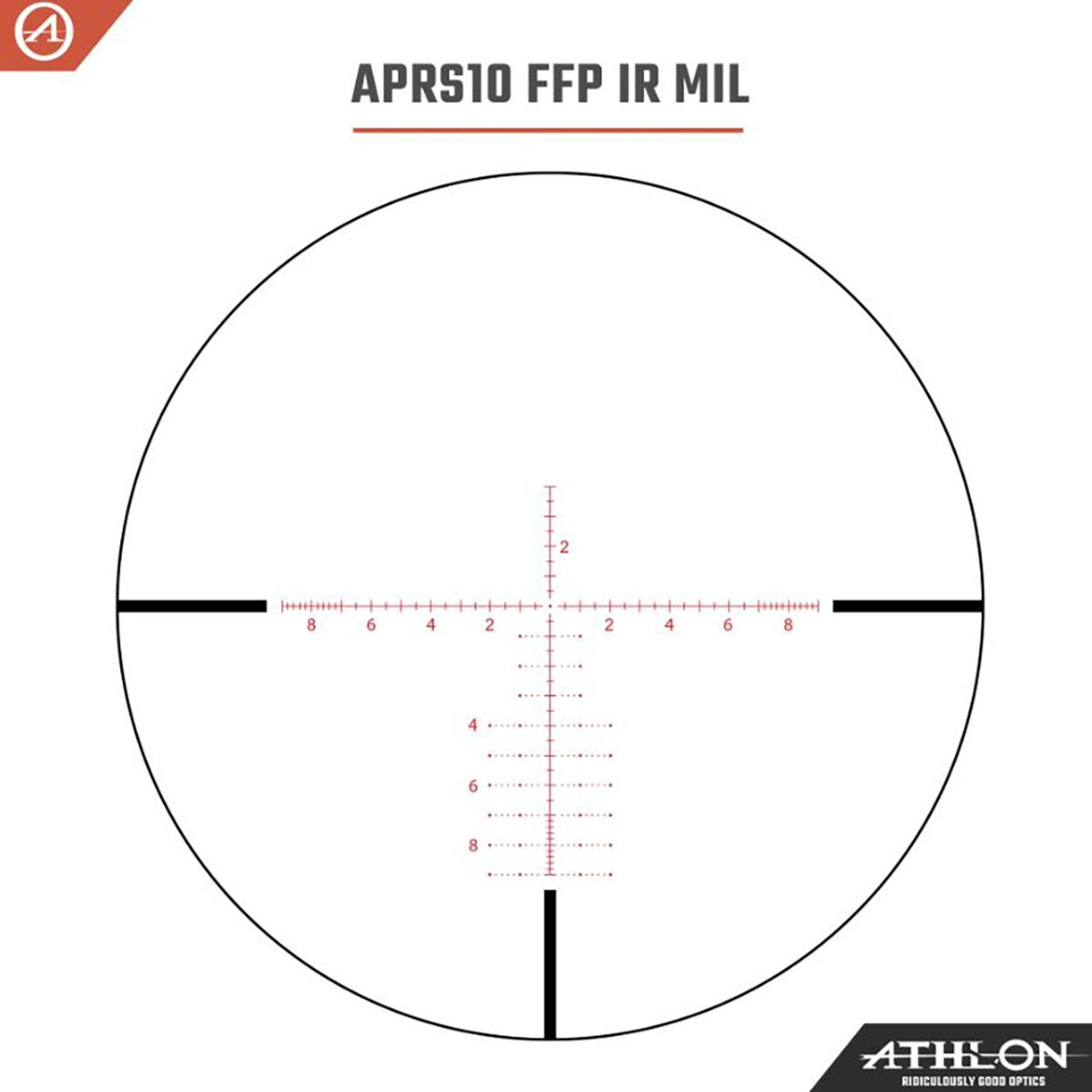 Talos BTR Gen2 4-14x44mm FFP Ill APRS10 MIL Reticle Black