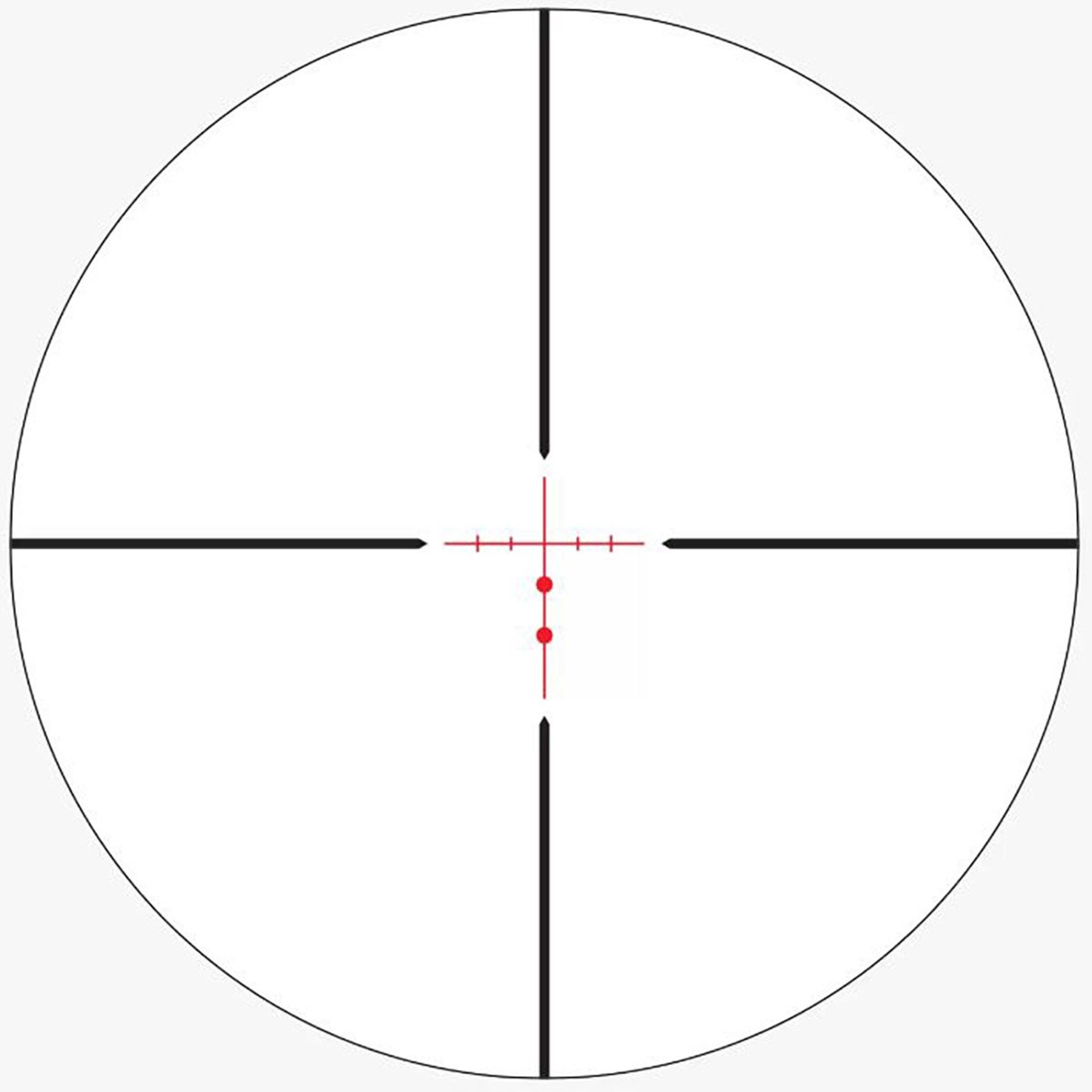 NEOS 3-9x40mm SFP BDC250 Muzzle Loader Reticle Black