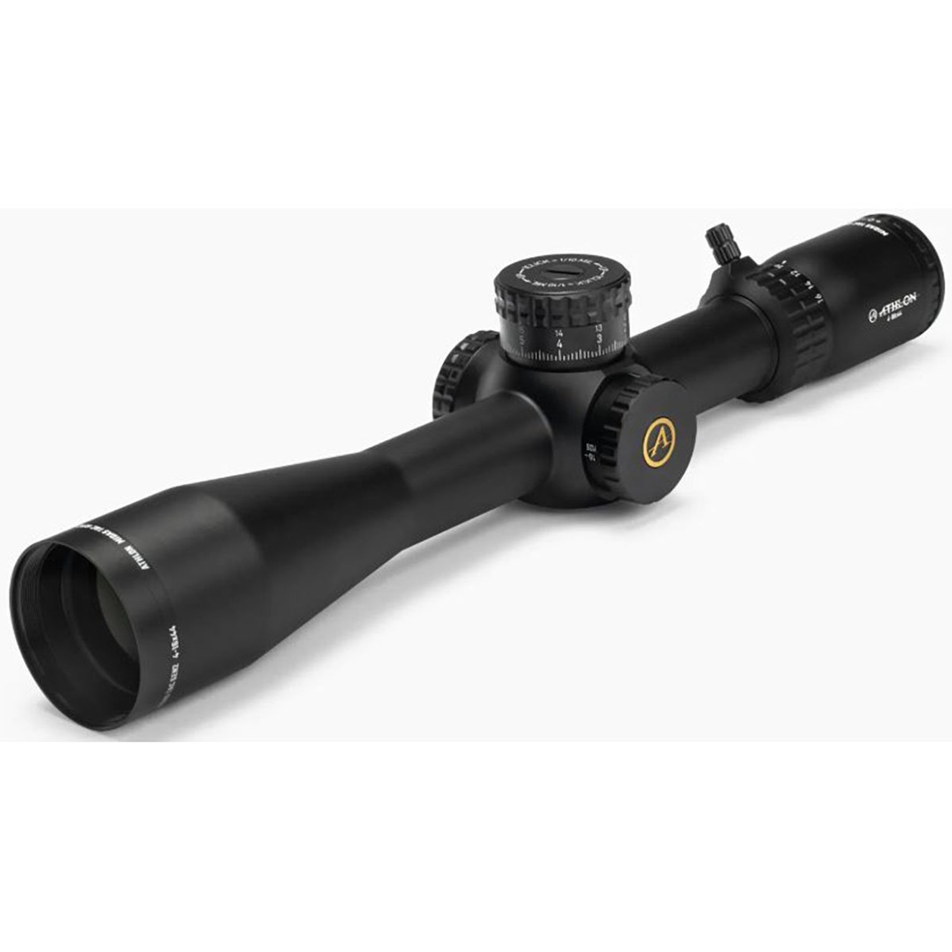 Midas TAC Gen2 HD 4-16x44mm FFP APRS14 Mil Reticle Black