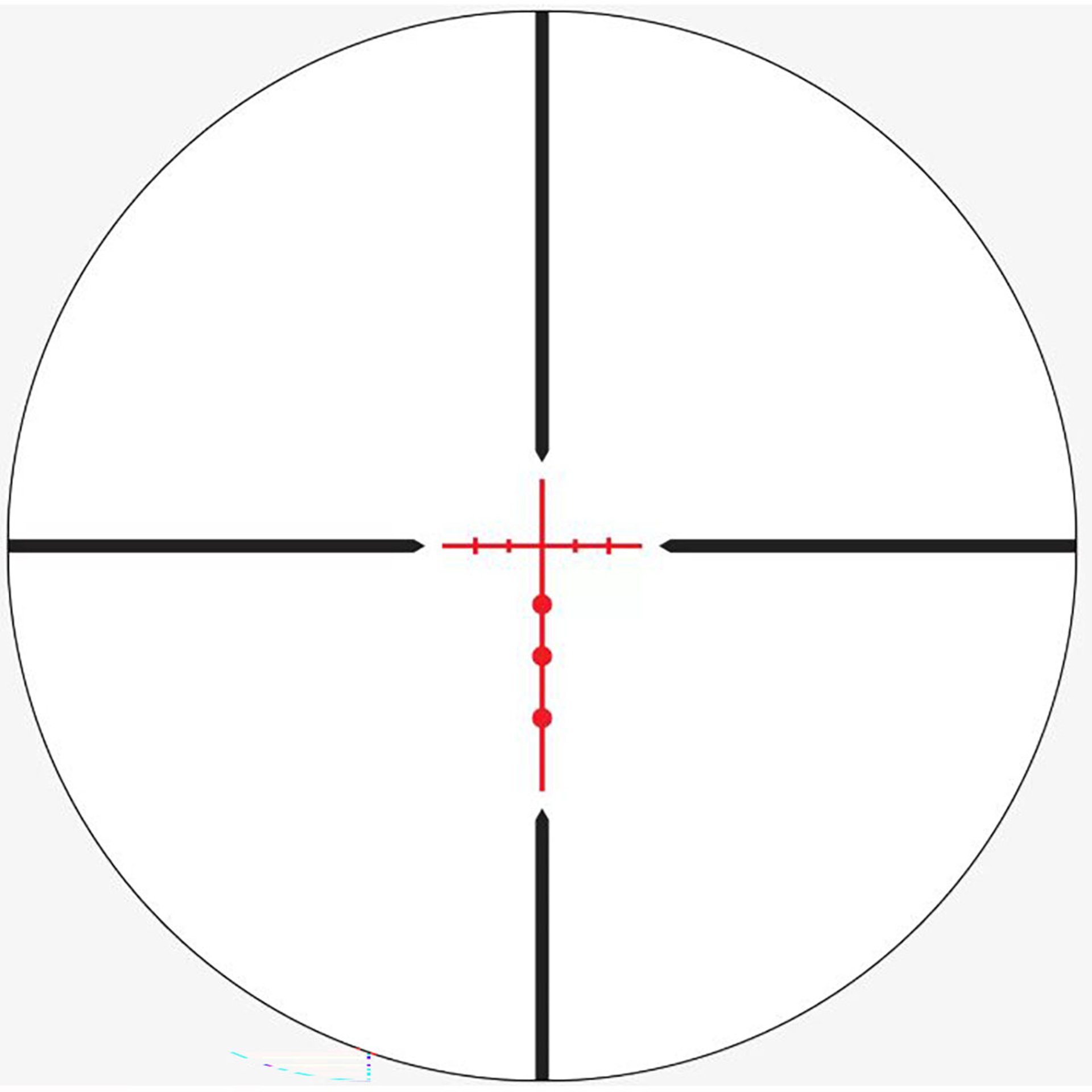 Talos 3-12x40mm SFP Illuminated Shotgun BDC 250 Black