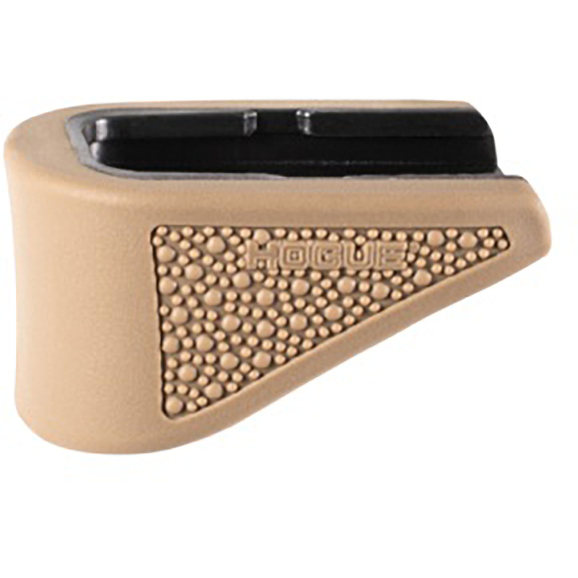 Overmolded Grip Ext Base Pad for Glock 42 .380 6RD Mags FDE