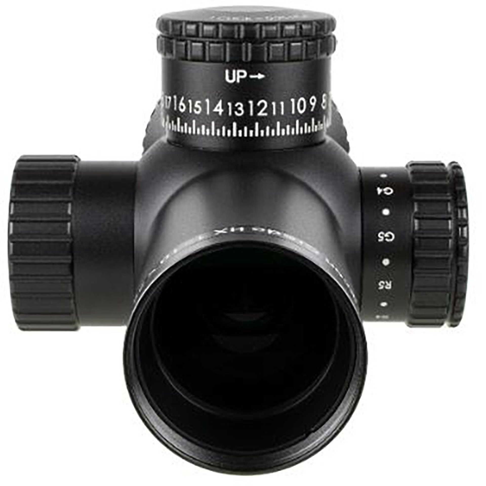 Credo HX 1-10x28mm FFP Ill MOA Segmented Circle Reticle BLK