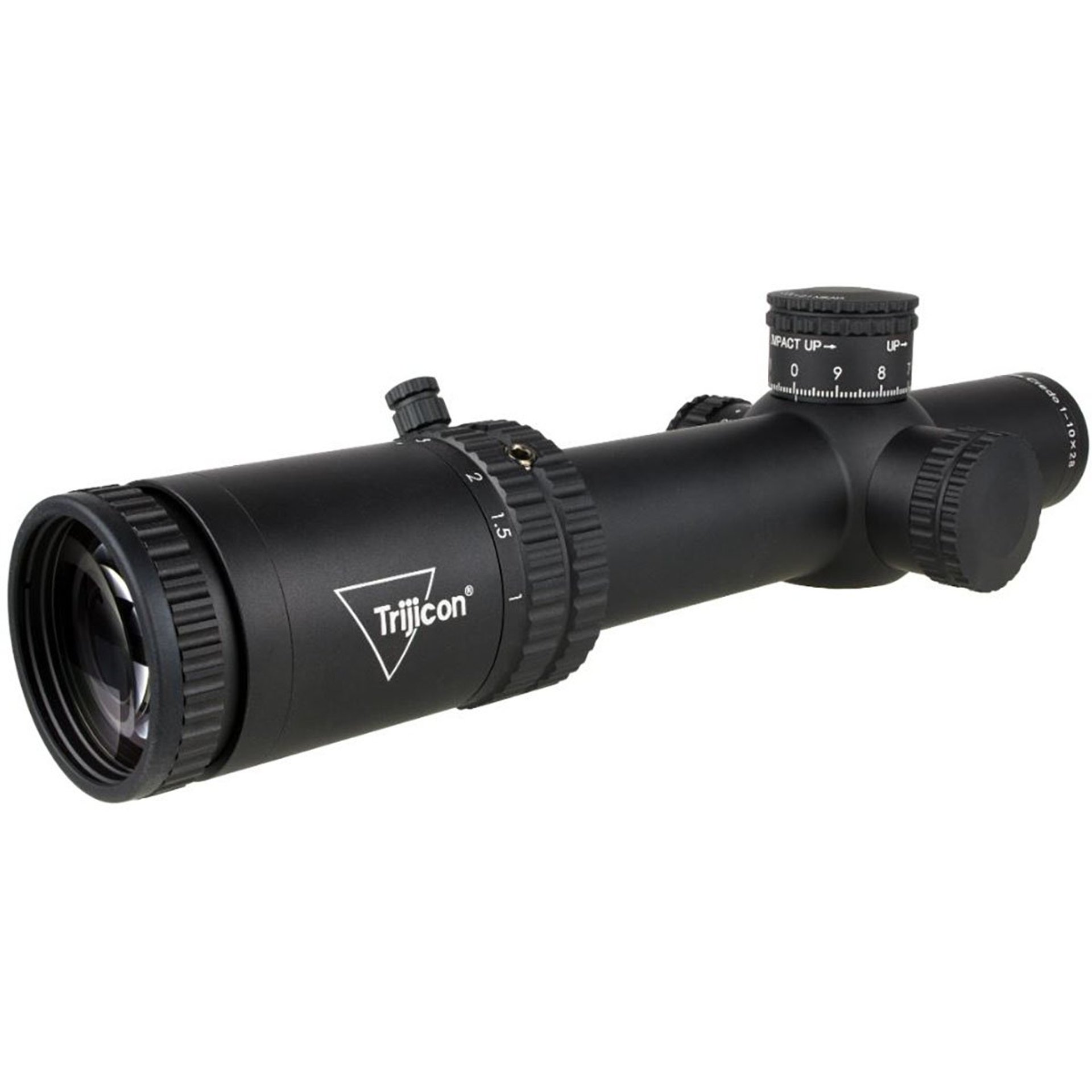 Credo 1-10x28mm FFP Ill MRAD Segmented Circle Reticle BLK