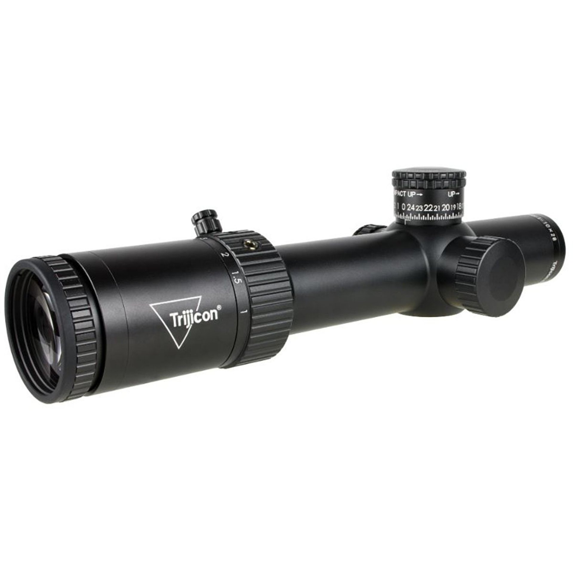 Credo HX 1-10x28mm FFP Ill MOA Segmented Circle Reticle BLK