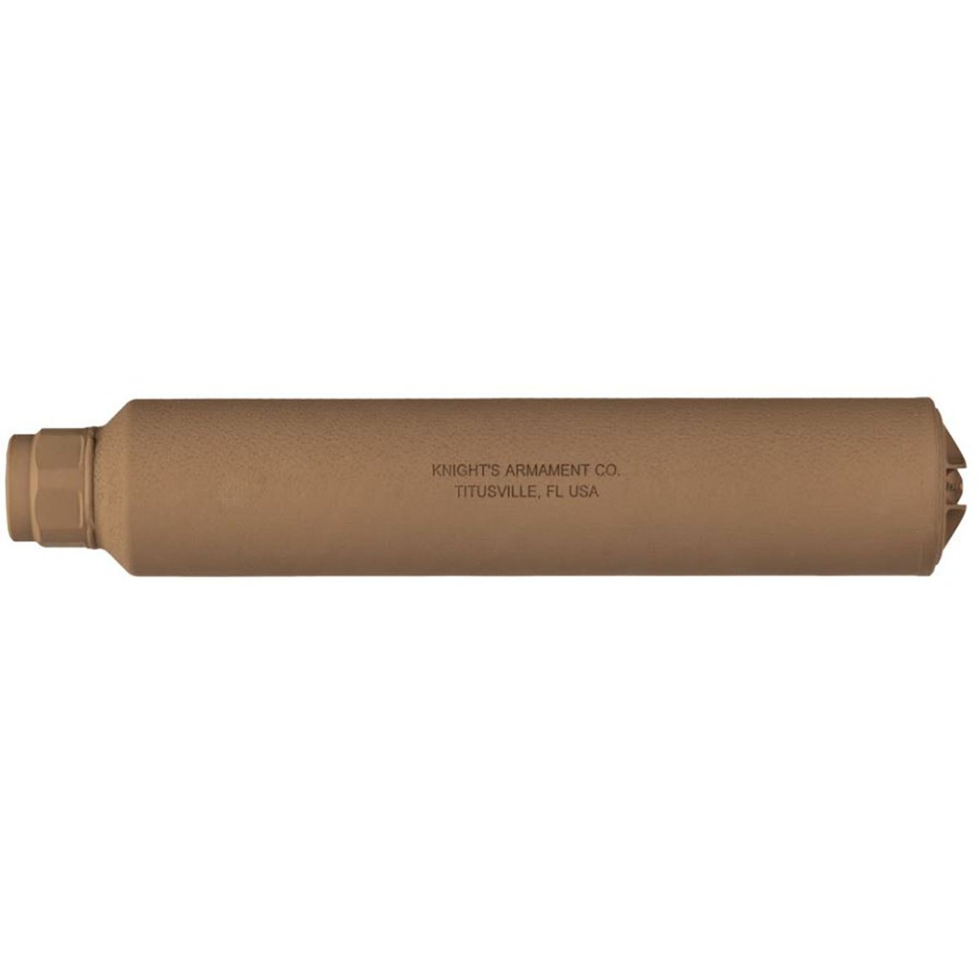 DTS-1.1 7.62mm NATO 5/8-24 Direct Thread Suppressor FDE