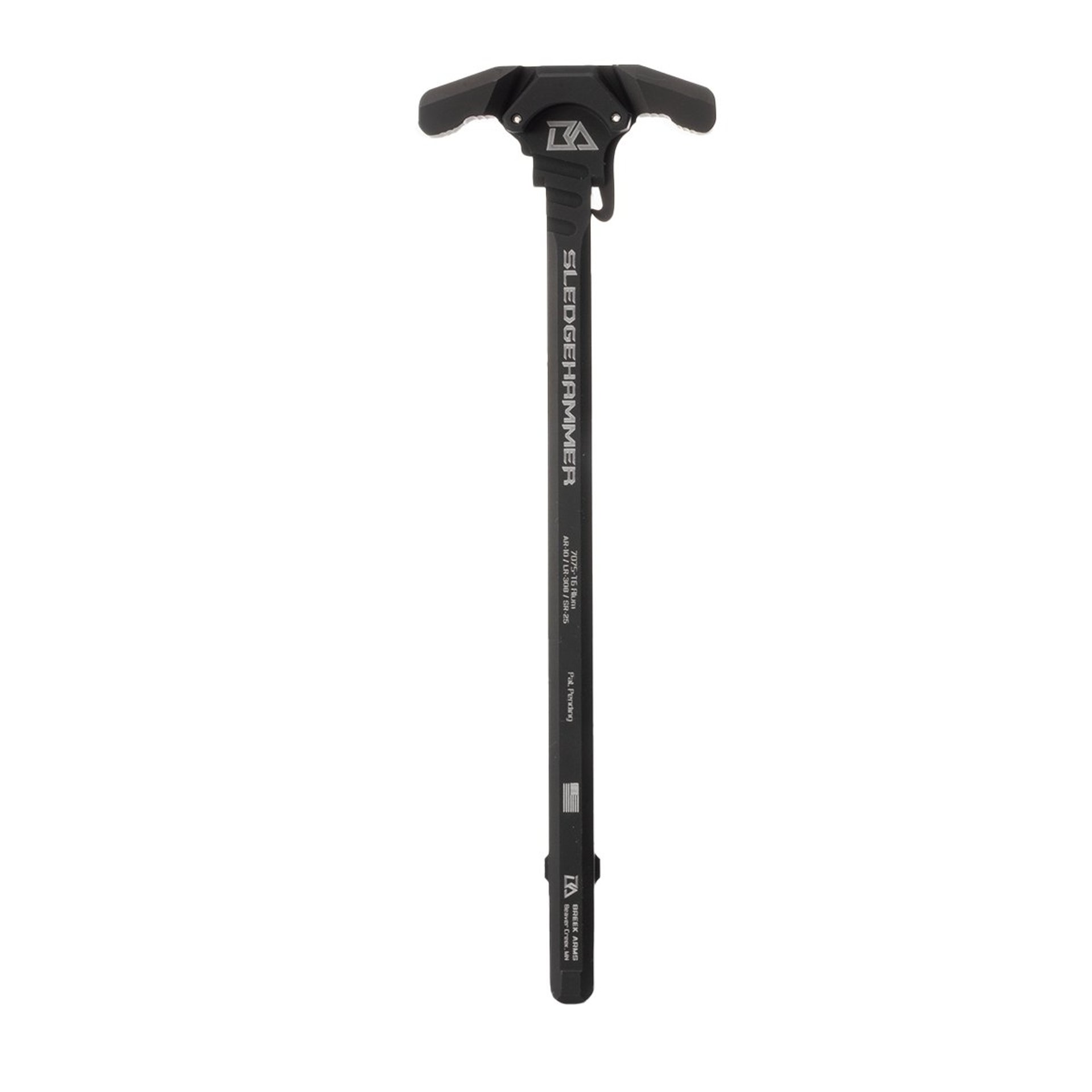 Sledgehammer Ambidextrous Charging Handle for AR-308 BLK