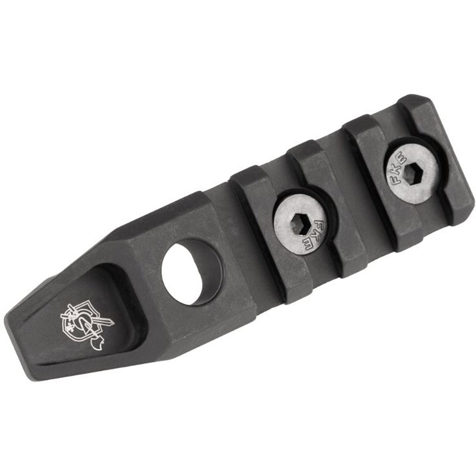 M-LOK Rail Section w/QD Socket 4-Slot Black